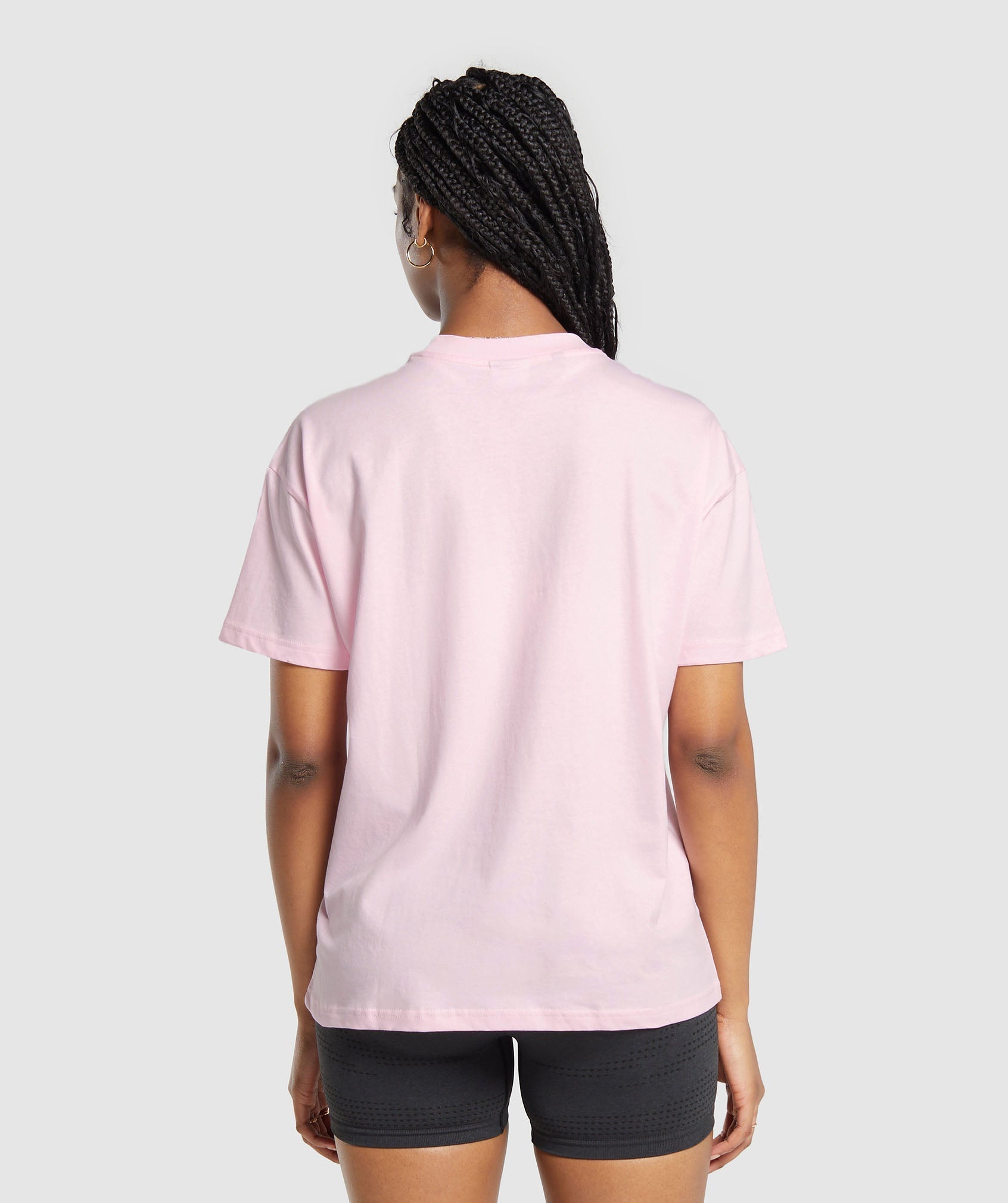 Training Oversized T-Shirt in Dolly Pink - view 2