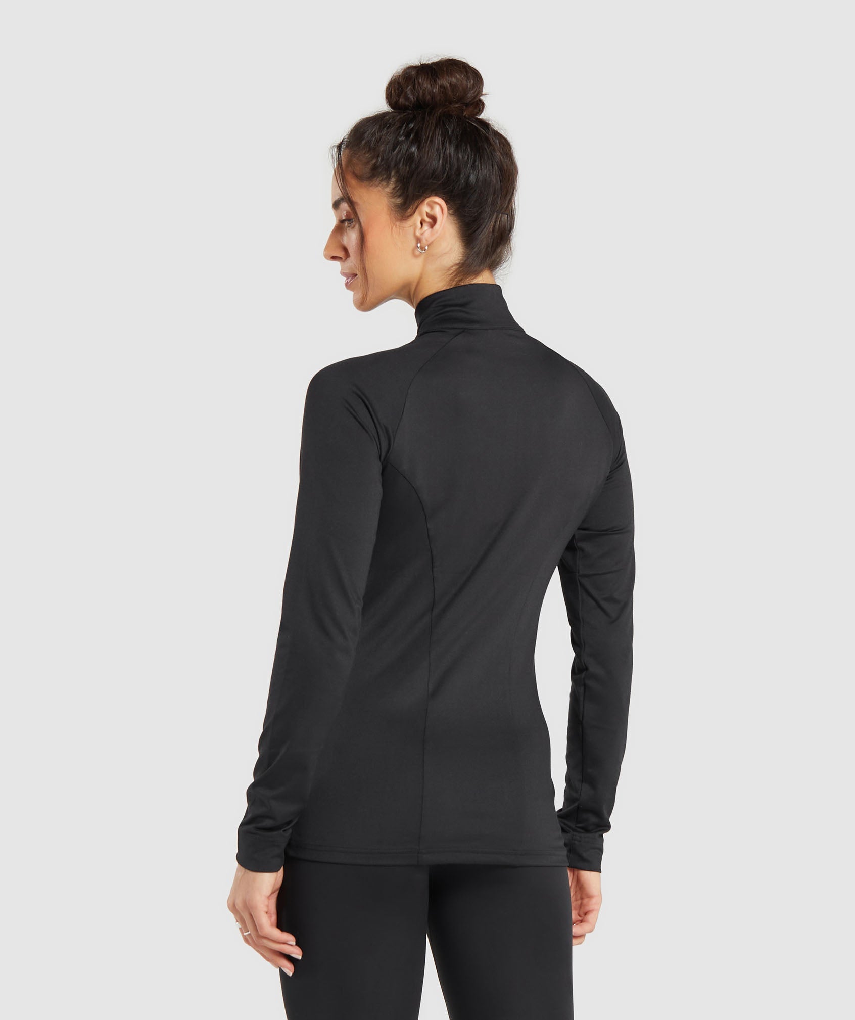 Training Jacket in Black - view 2
