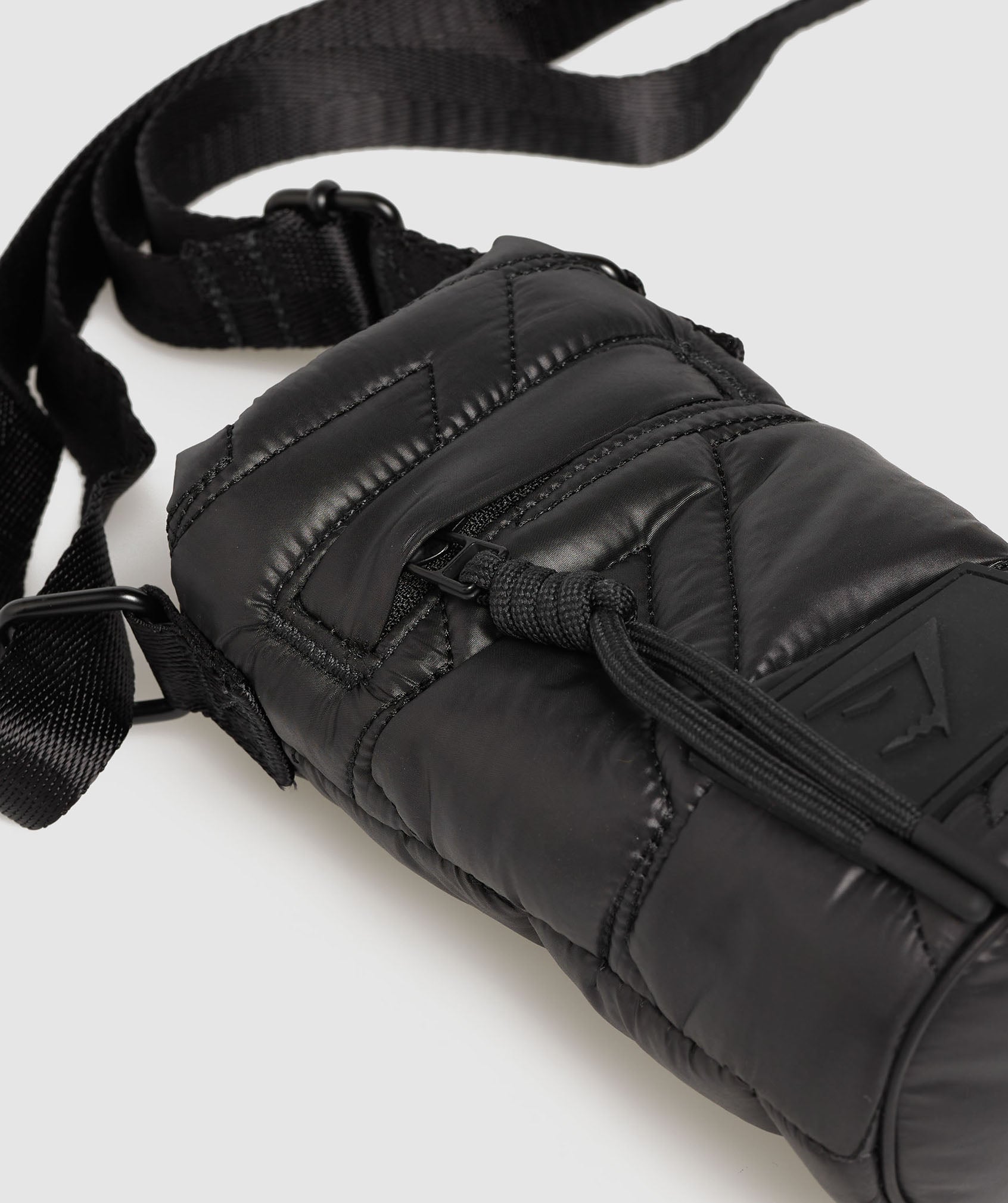 Quilted Bottle Holder in Black