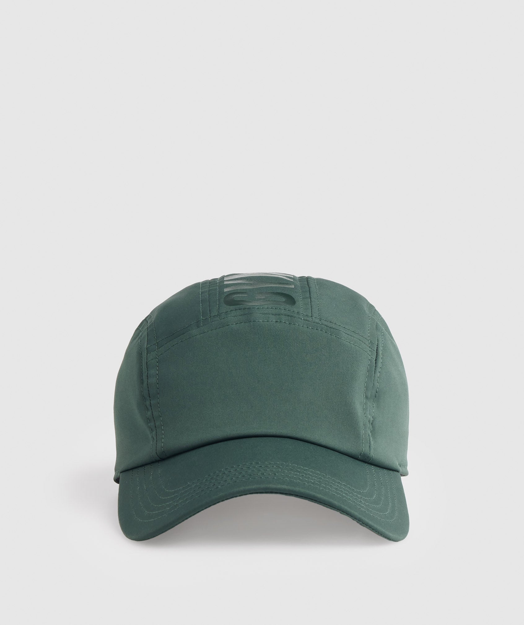  5 Panel Running Cap in Obsidian Green