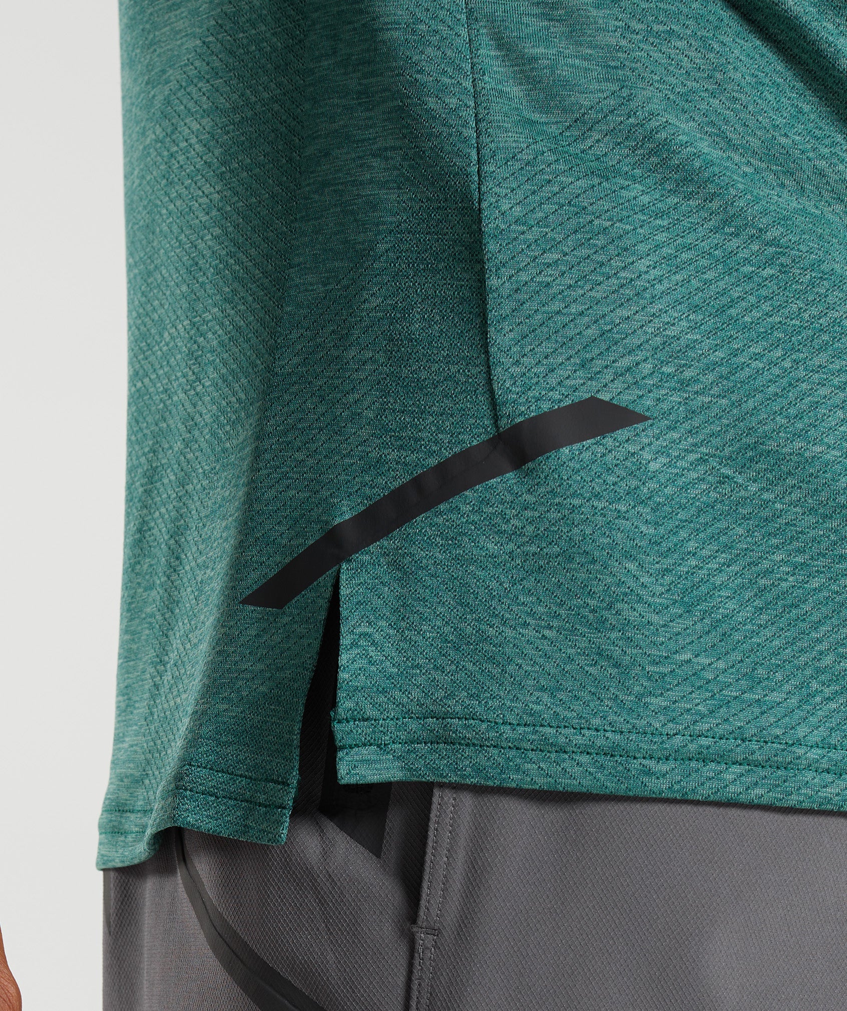 Apex Long Sleeve T-Shirt in Woodland Green/Hoya Green - view 6