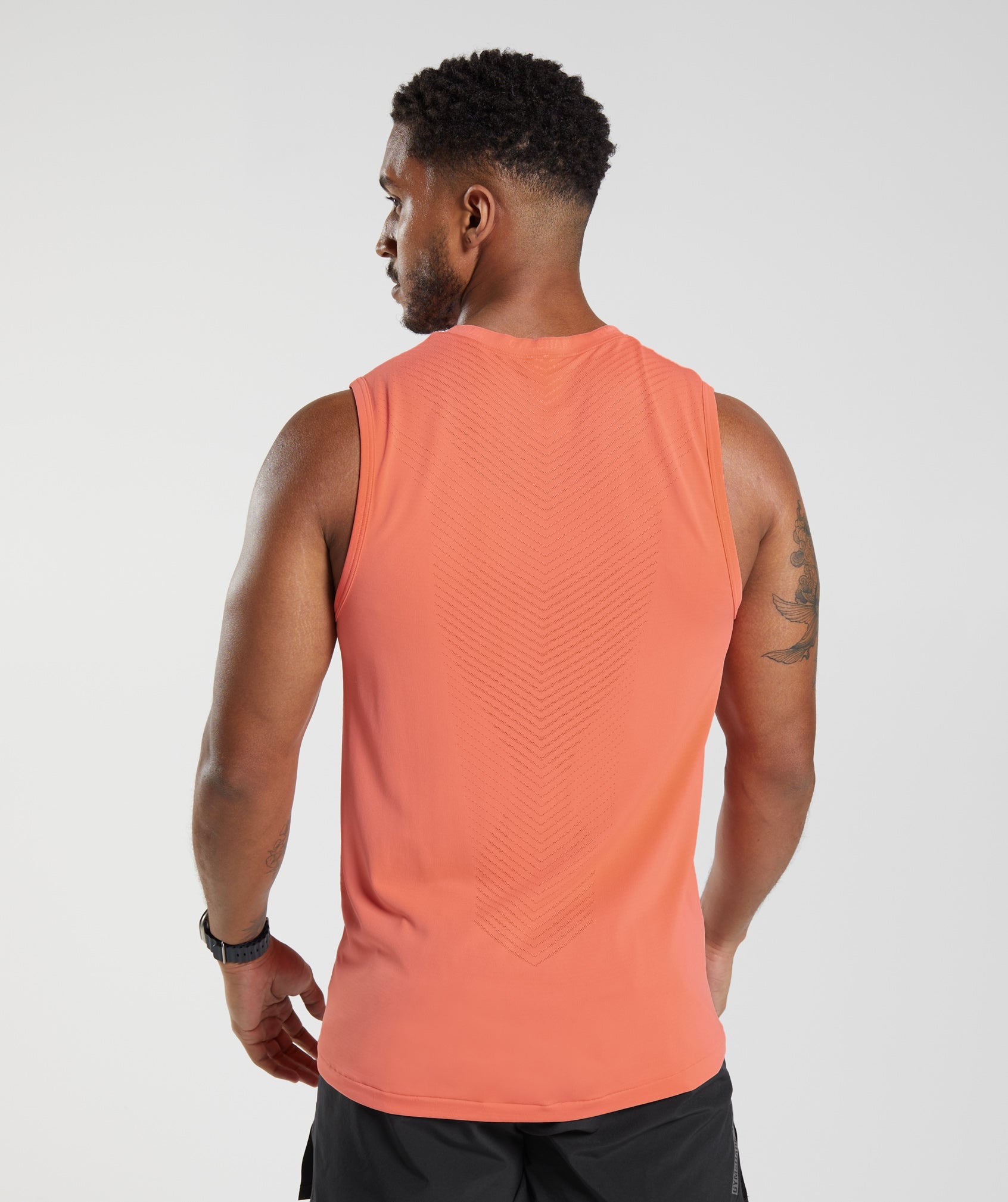 Apex Tank in Orange/Fluo Peach