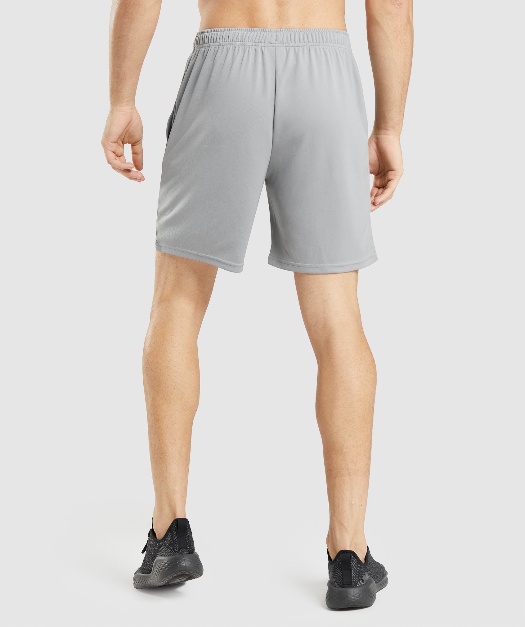 Arrival Knitted Shorts in Smokey Grey