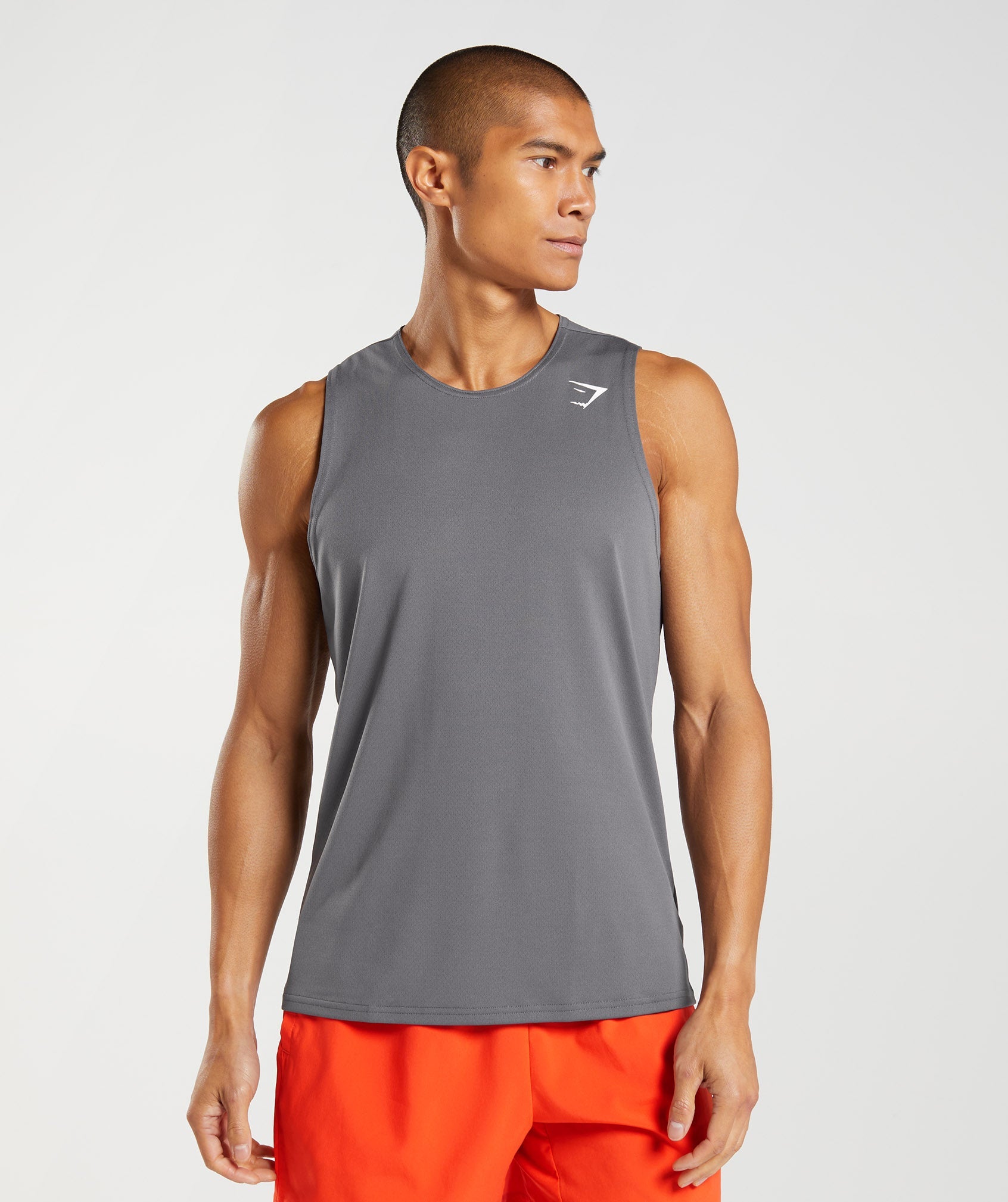 Arrival Tank in Silhouette Grey