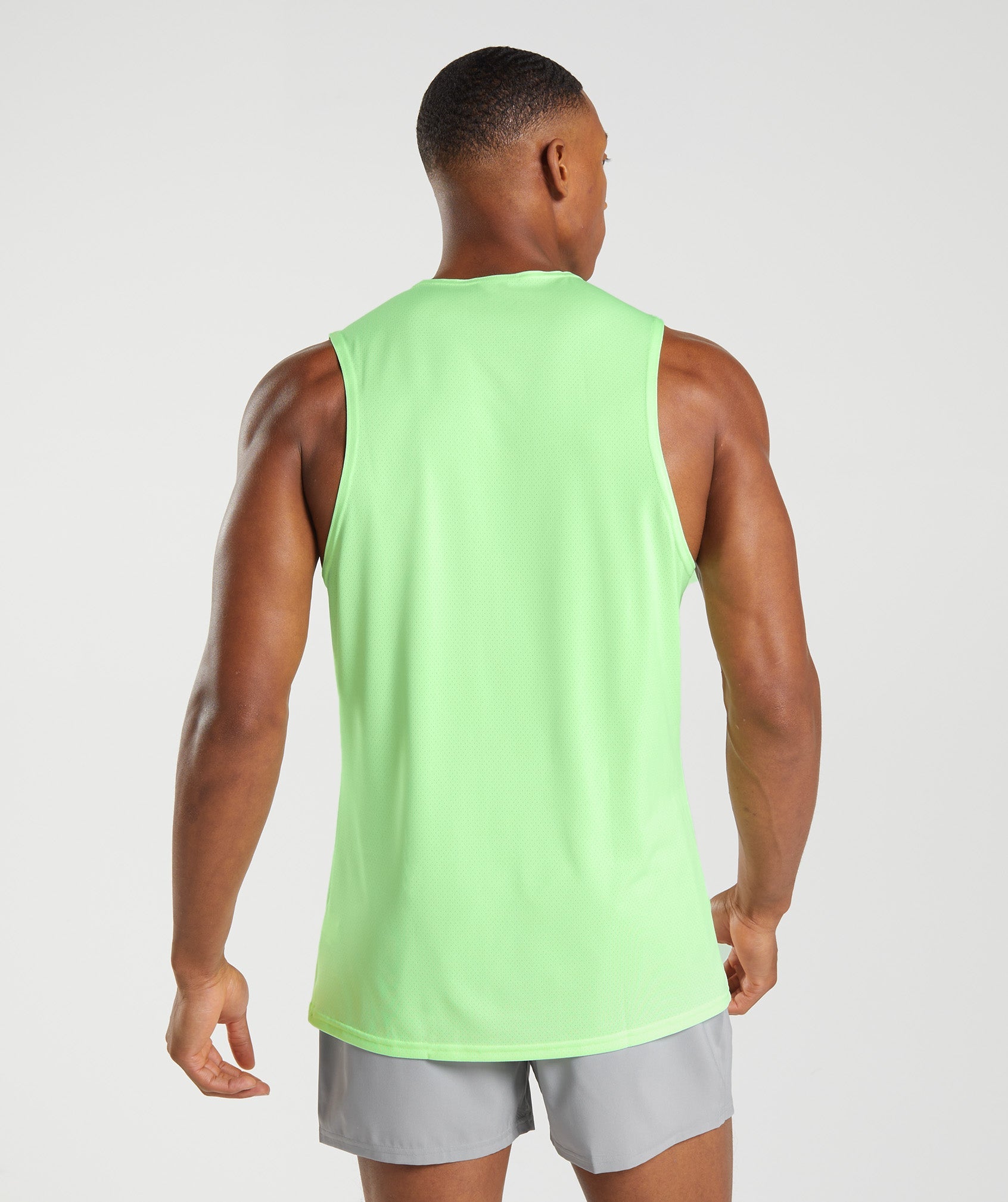 Arrival Tank in Fluo Mint