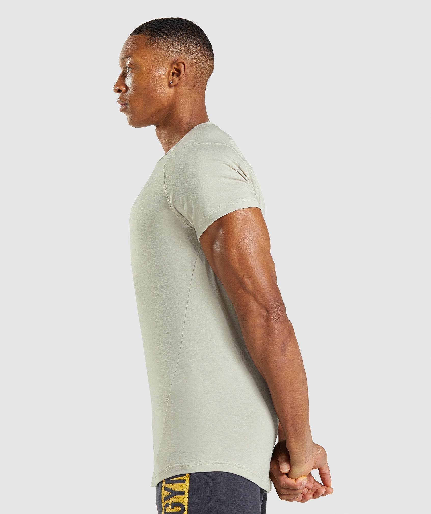 Bold T-Shirt in Pebble Grey