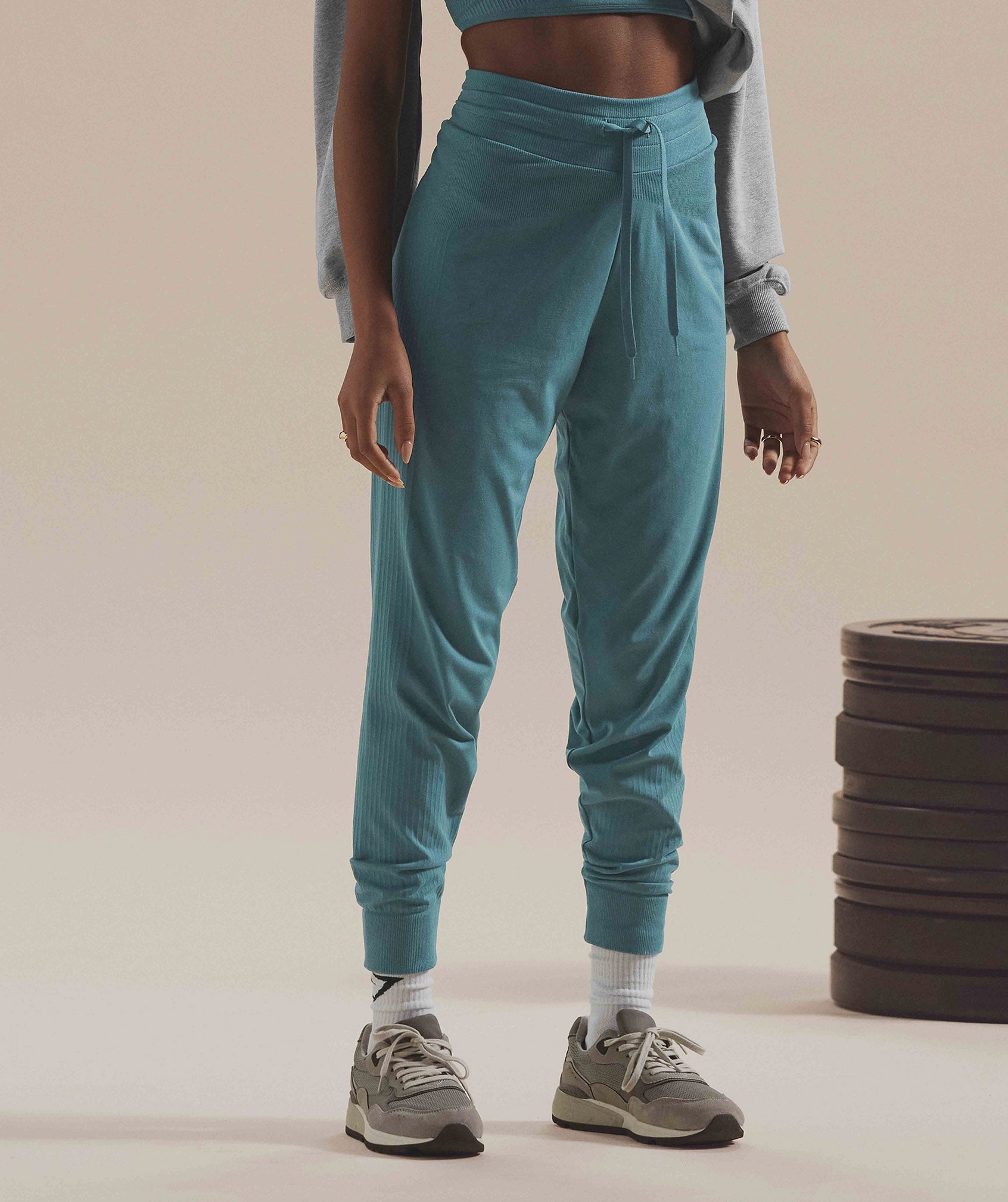 Rest Day Lounge Joggers in Charred Blue