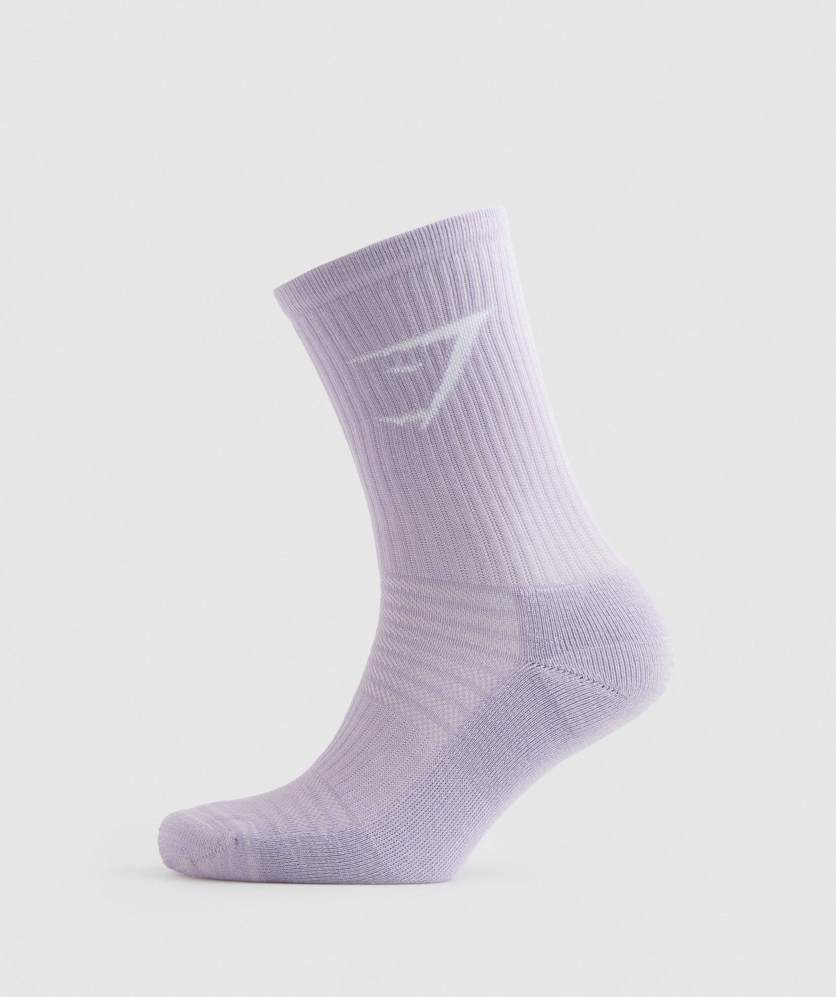 Crew Socks 3pk in Faded Lilac/Lavender Blue/Cucumber Green