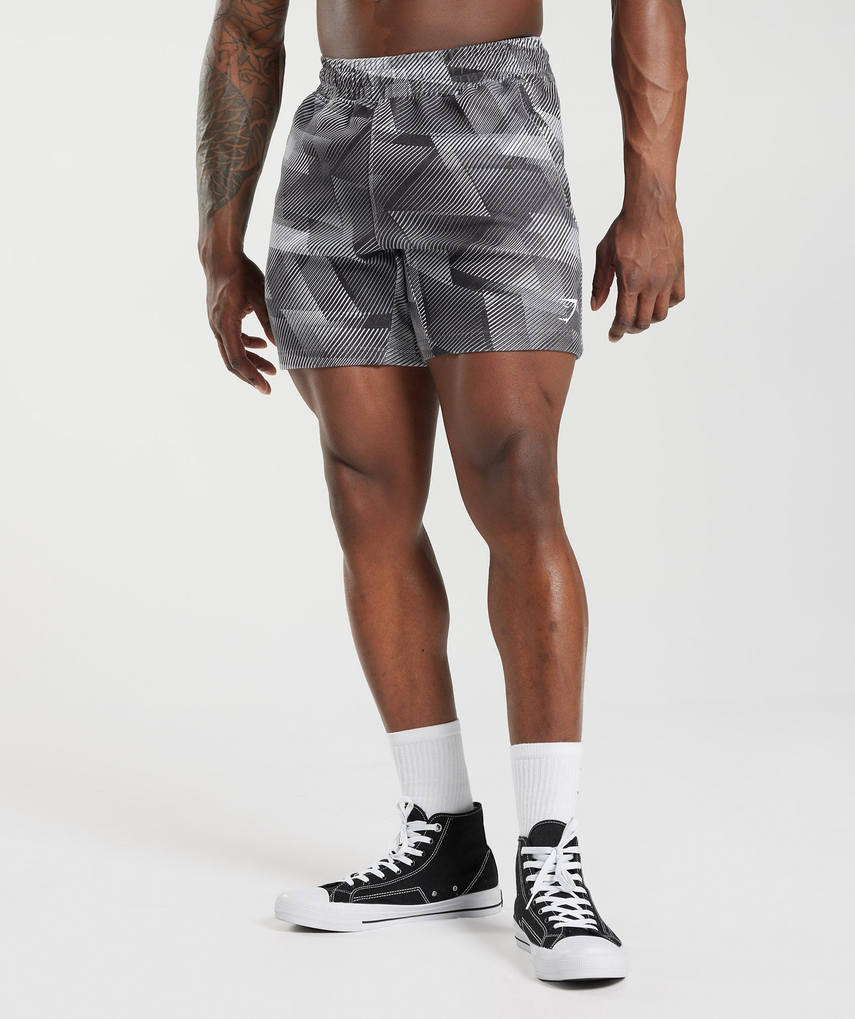 React 7" Shorts in Silhouette Grey
