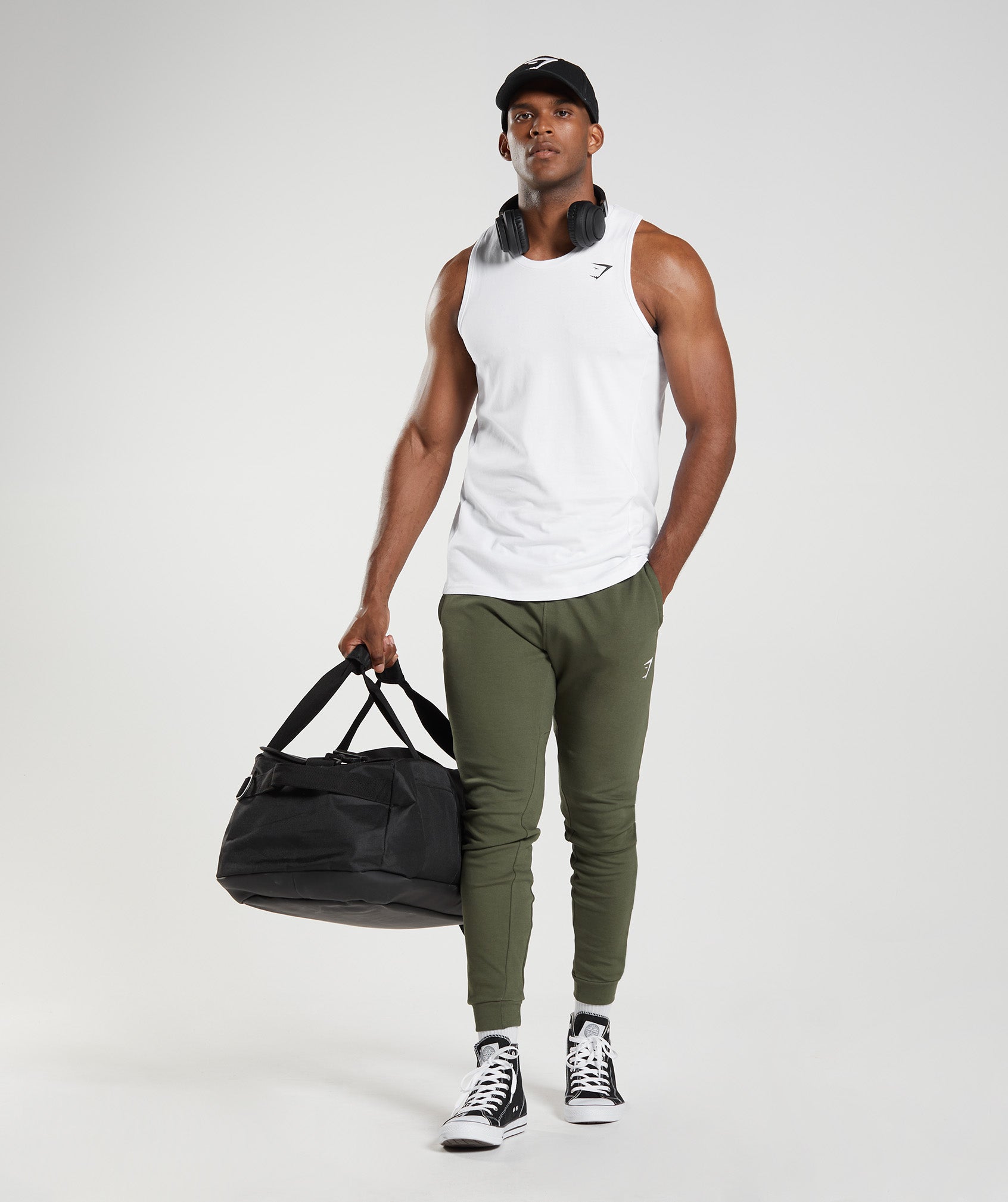 React Joggers in Core Olive