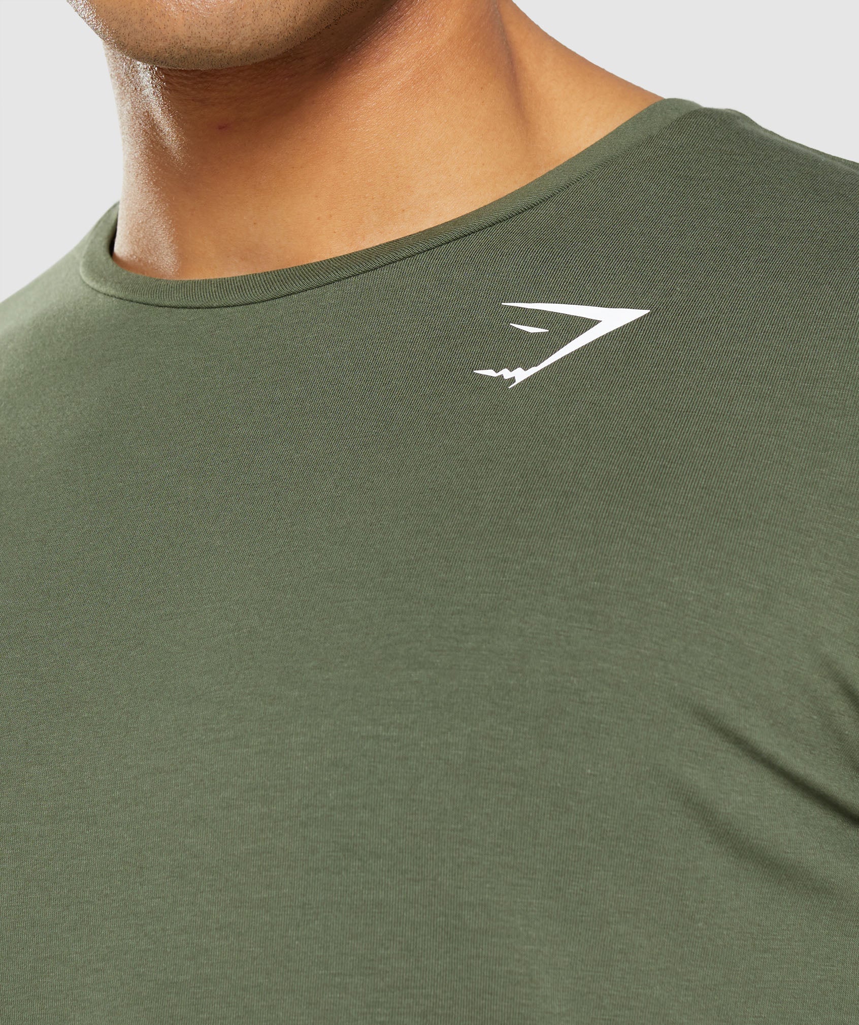 Essential T-Shirt in Core Olive - view 5