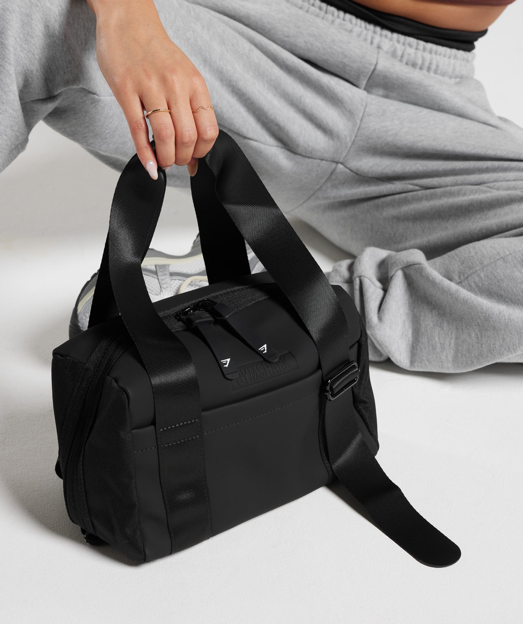 Everyday Mini Gym Bag in Black - view 5