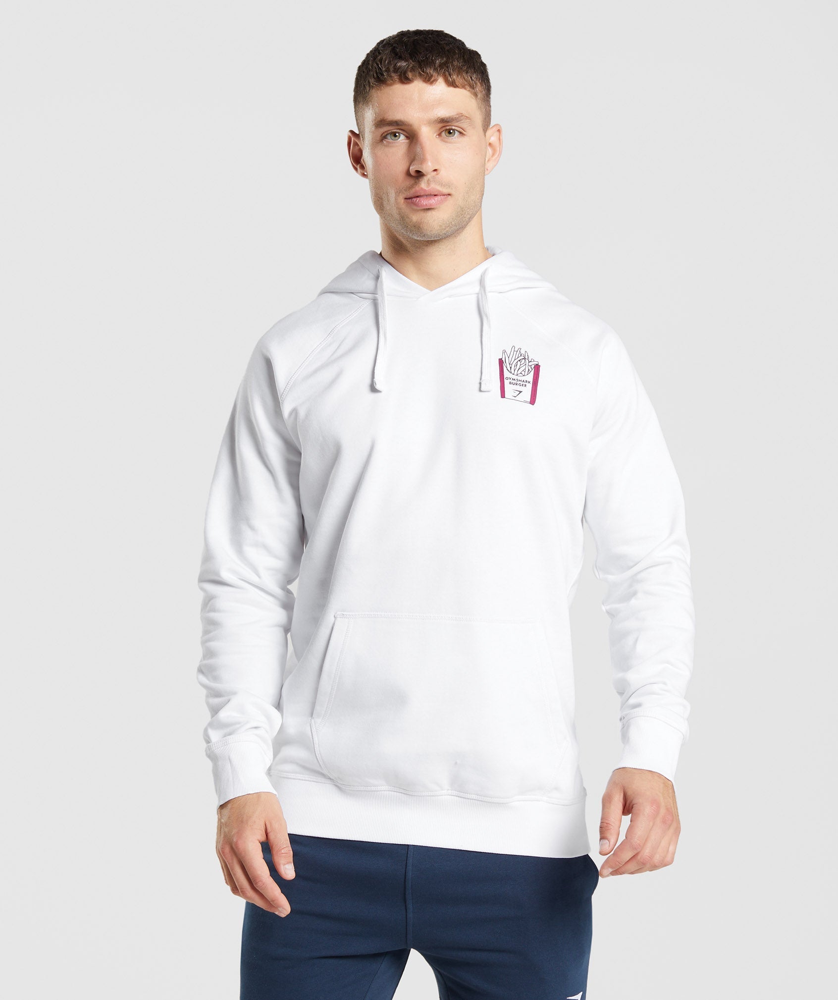 Diner Hoodie in White - view 2