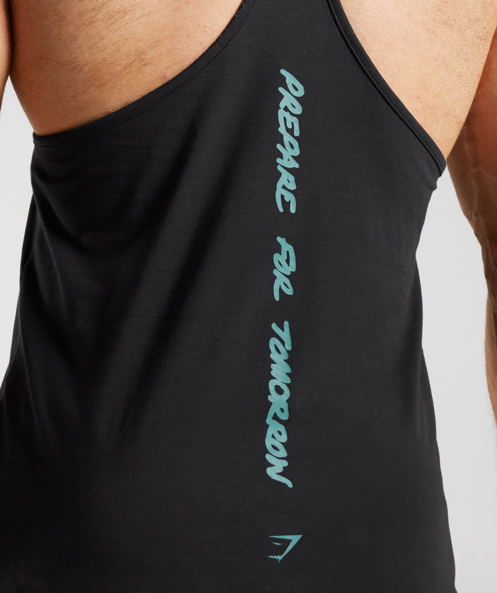 Prepare For Tomorrow Stringer in Black - view 3