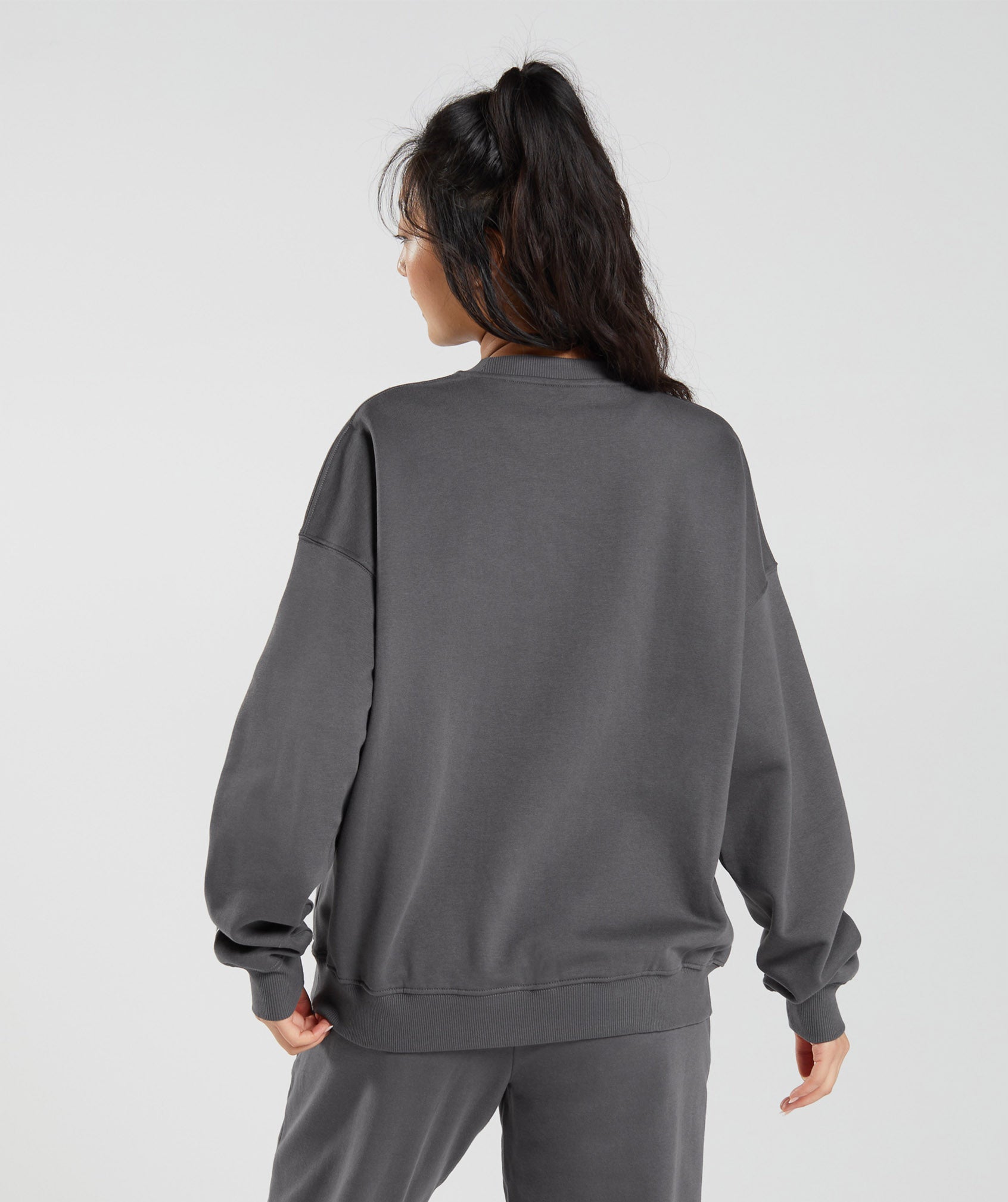 Activated Graphic Sweatshirt in Silhouette Grey