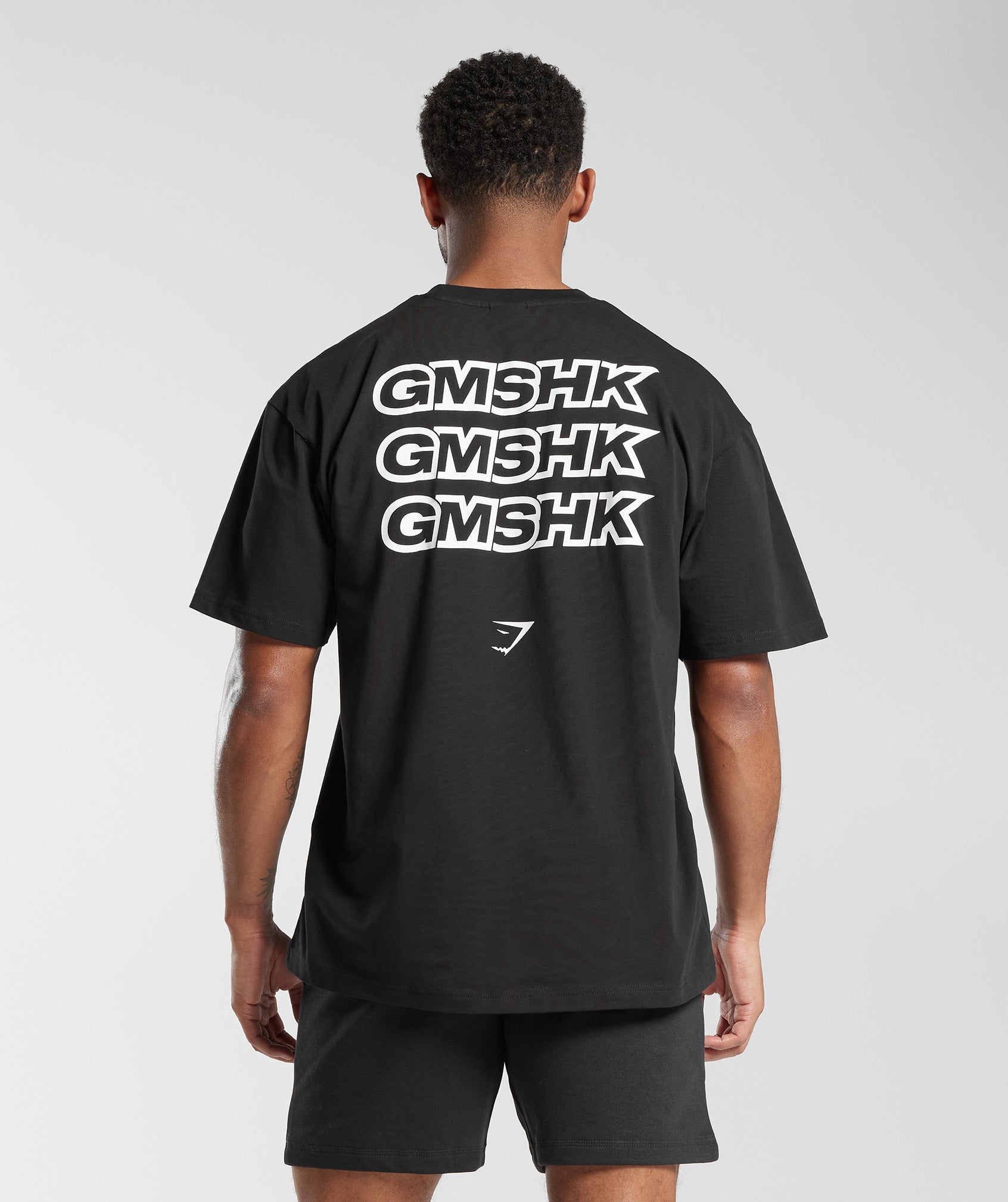 GMSHK Oversized T-Shirt in Black