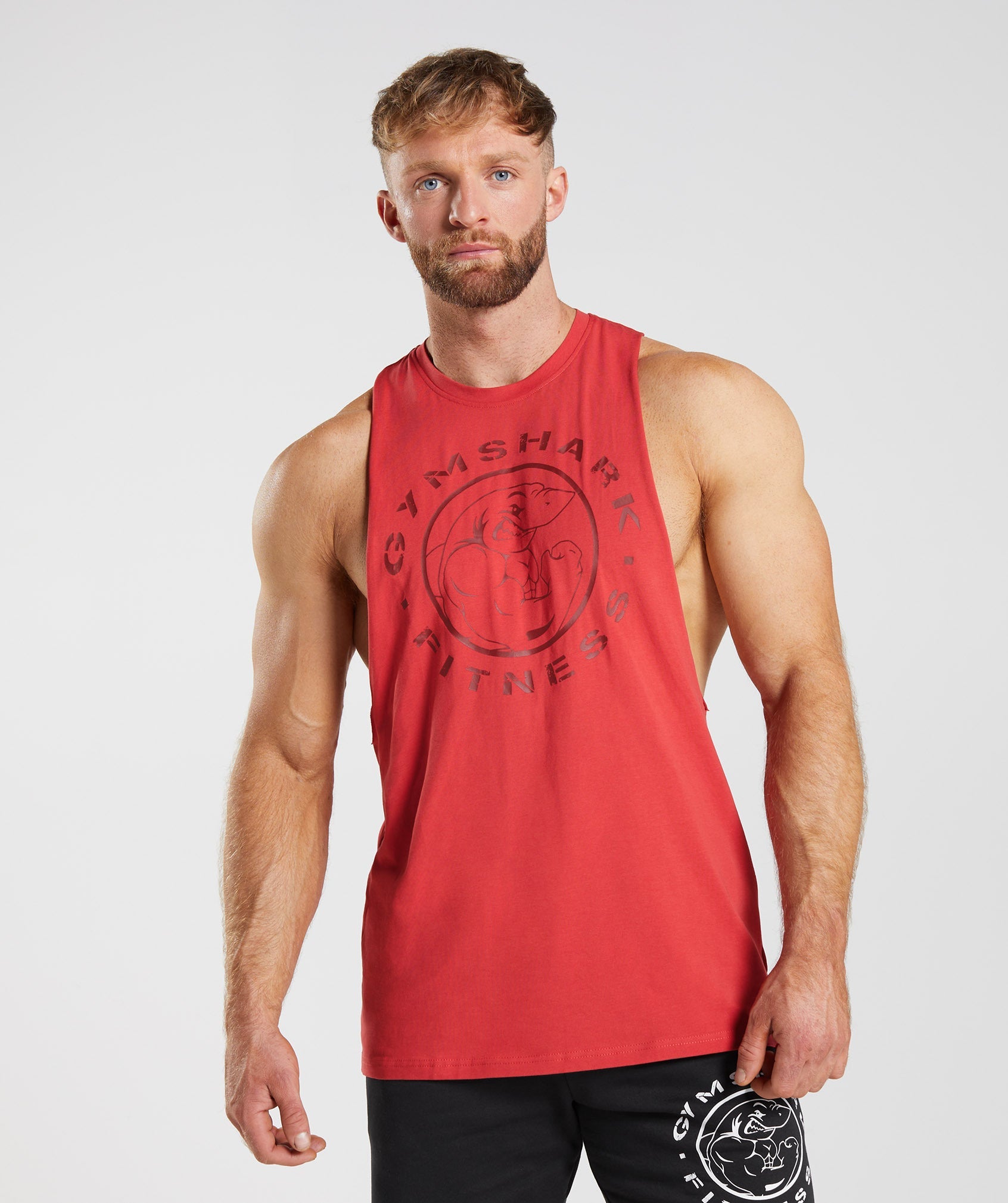 Legacy Drop Arm Tank in Volcanic Red - view 1
