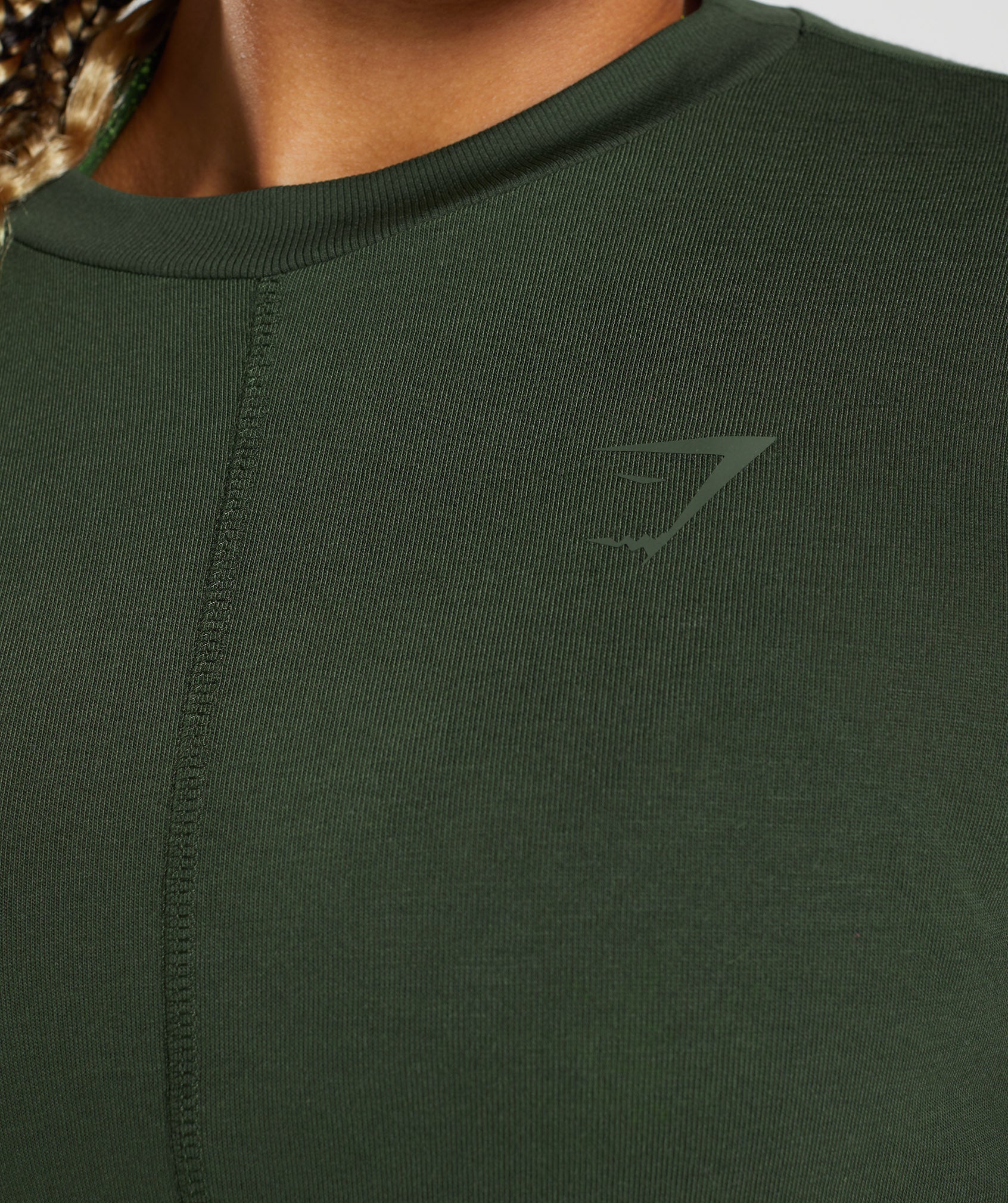 GS Power Long Sleeve T-Shirt in Moss Olive