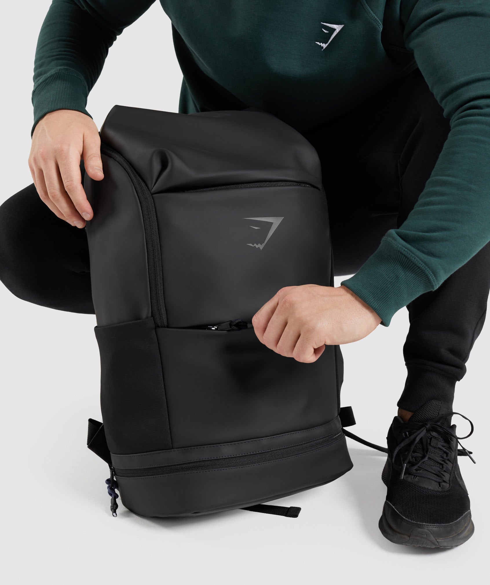 Sleek Backpack in Black
