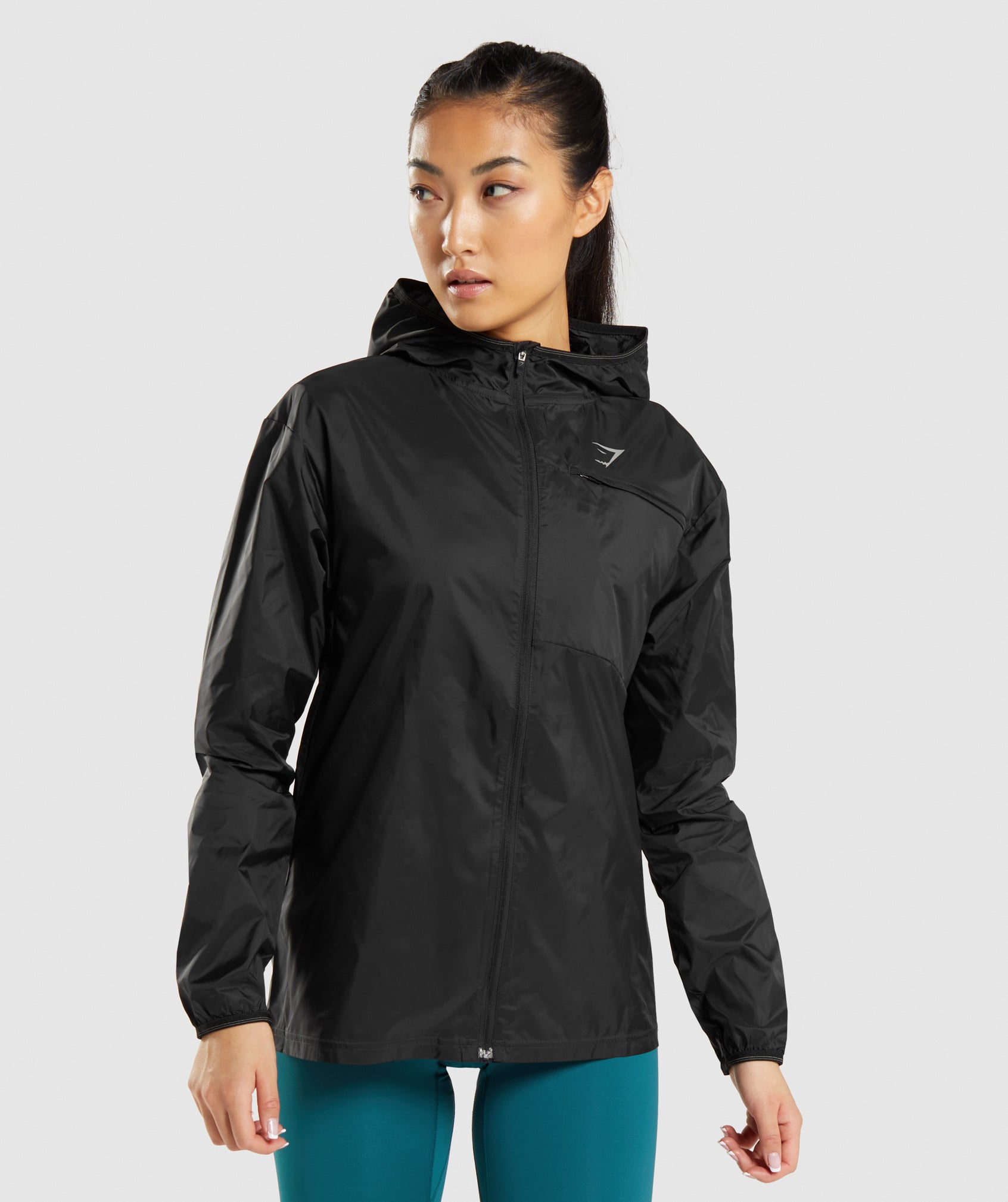 Speed Windbreaker in Black - view 1