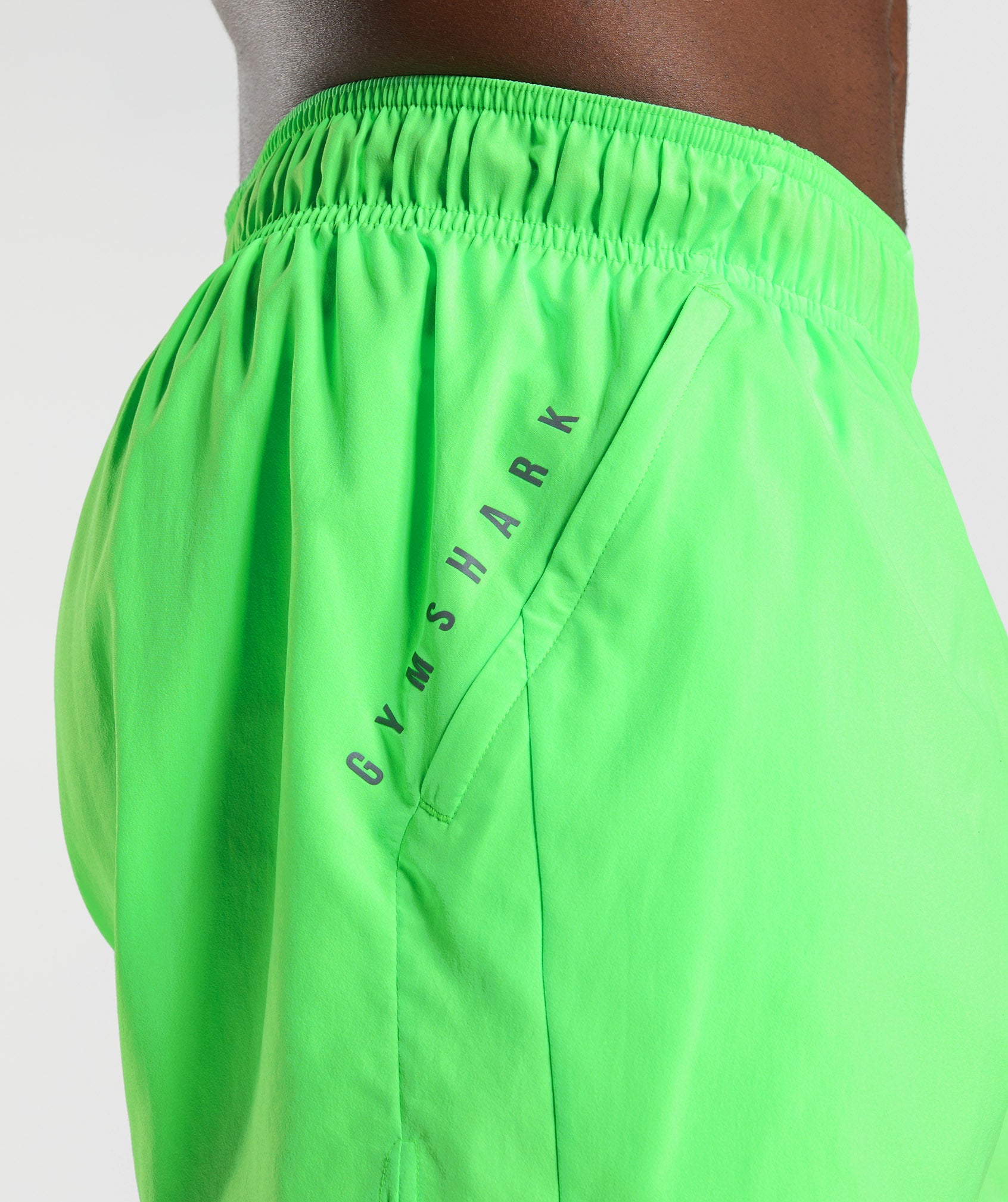 Sport 5" Shorts in Fluo Lime