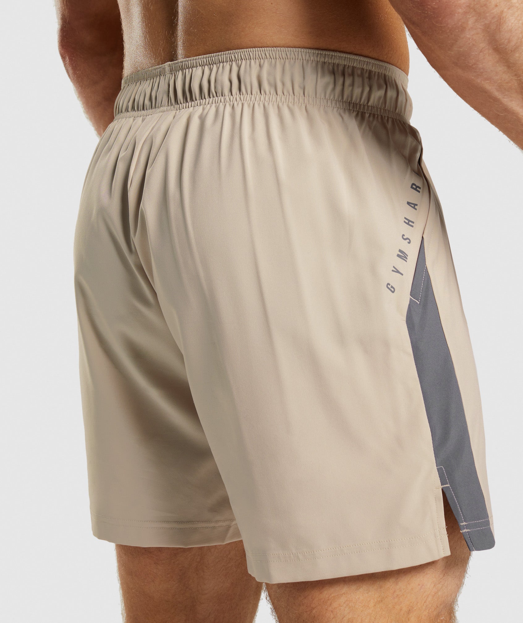 Sport Shorts in Toasted Brown/Silhouette Grey