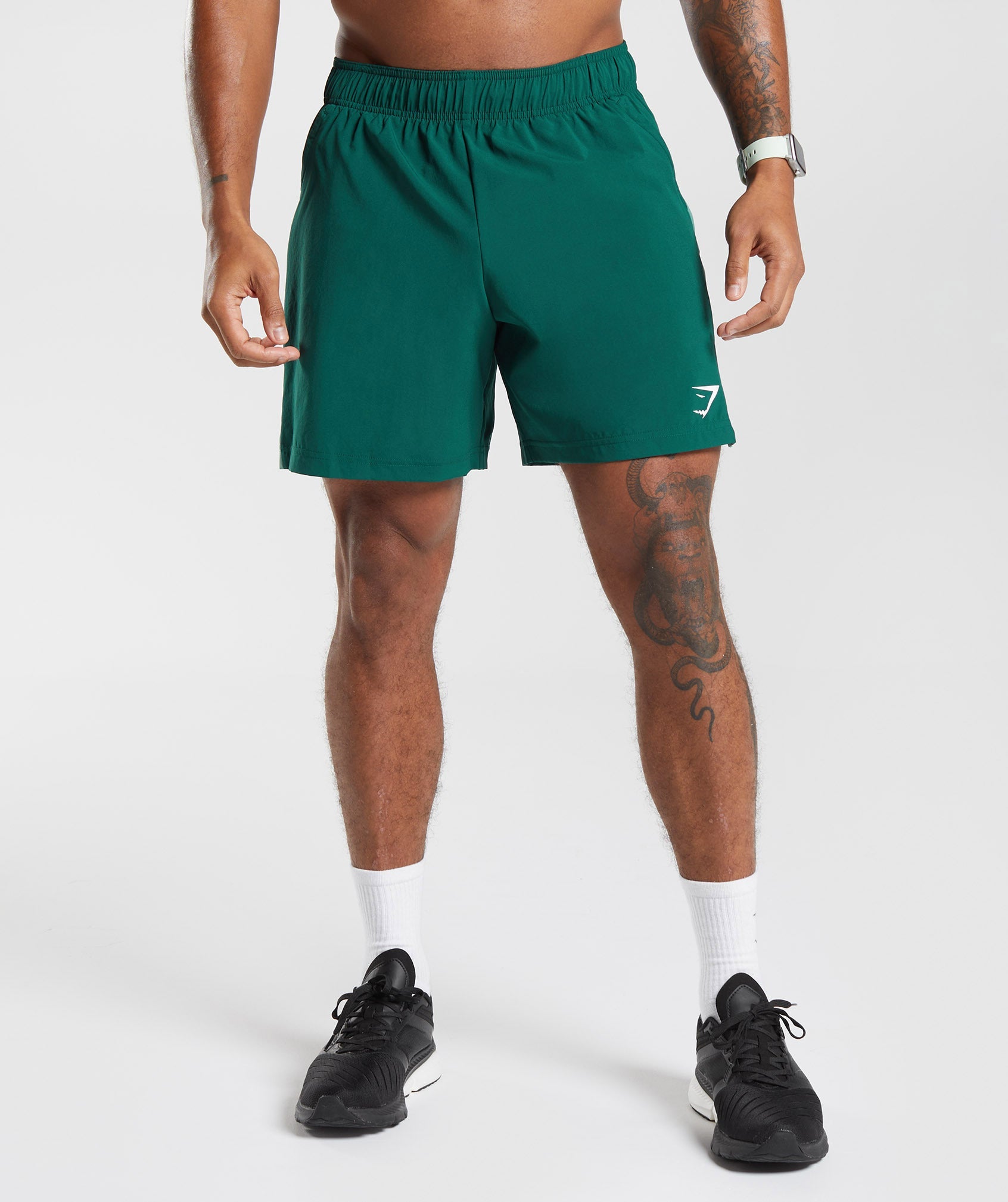 Sport Shorts in Woodland Green/Hoya Green