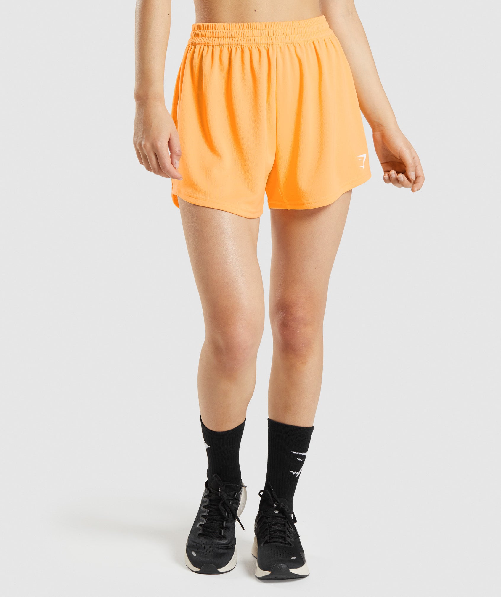 Sport Loose Shorts in Apricot Orange