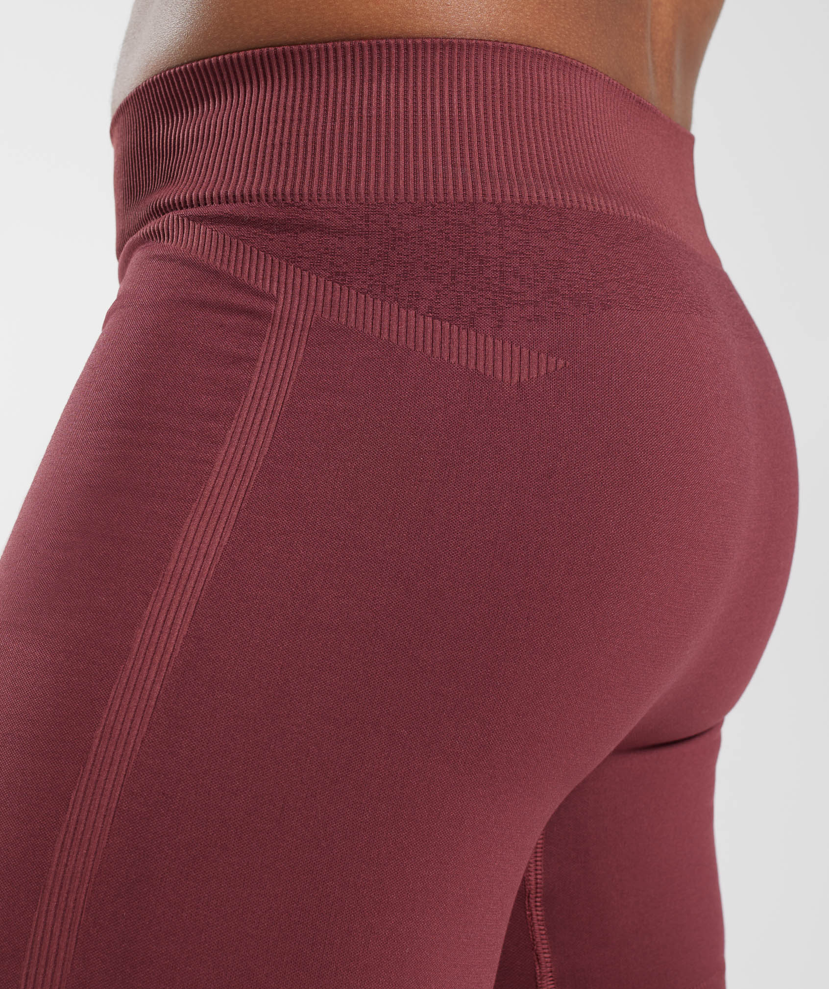 Running Seamless 7" Shorts in Cherry Brown - view 5