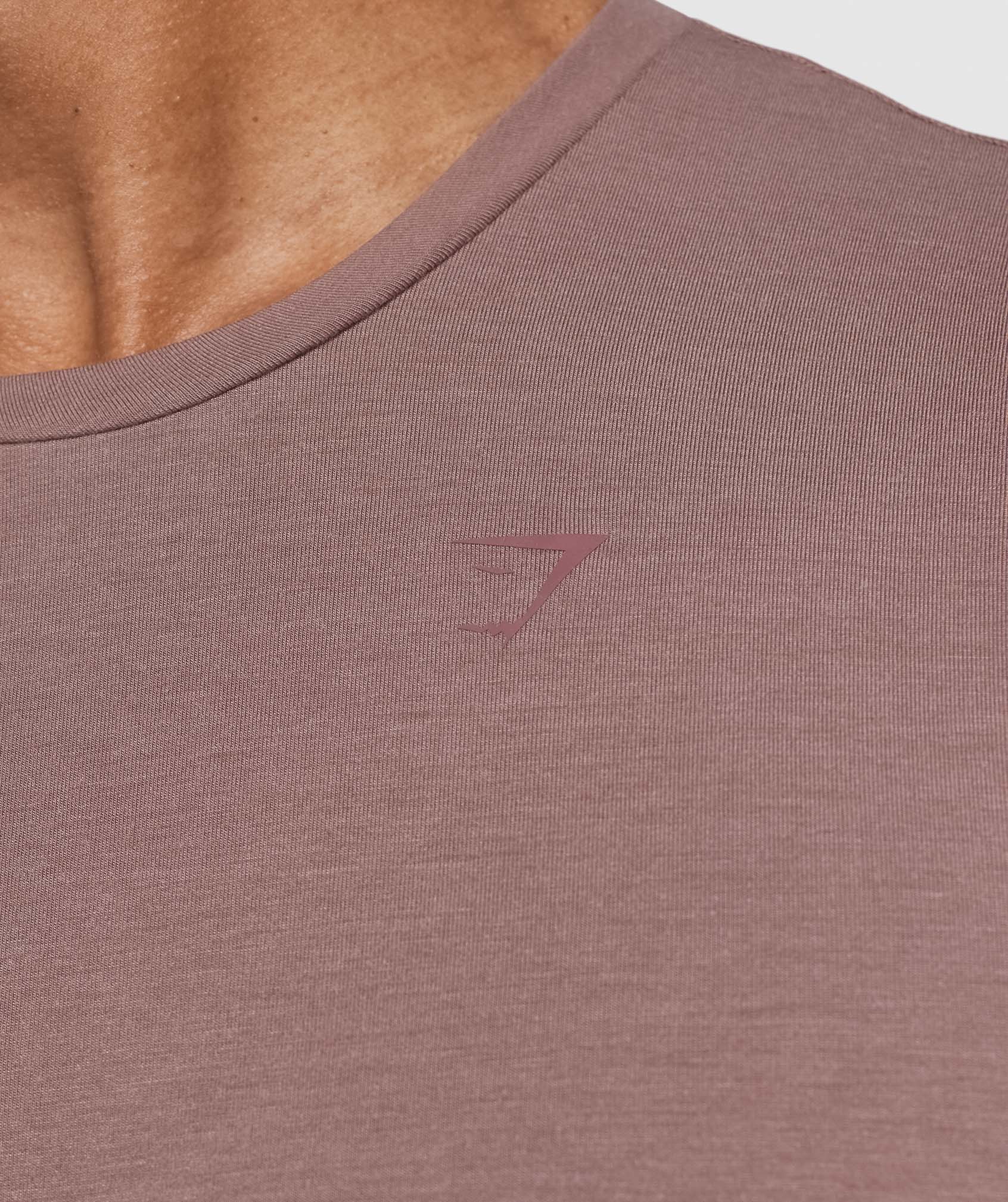 Studio Breathe Tank in Dusty Maroon - view 5