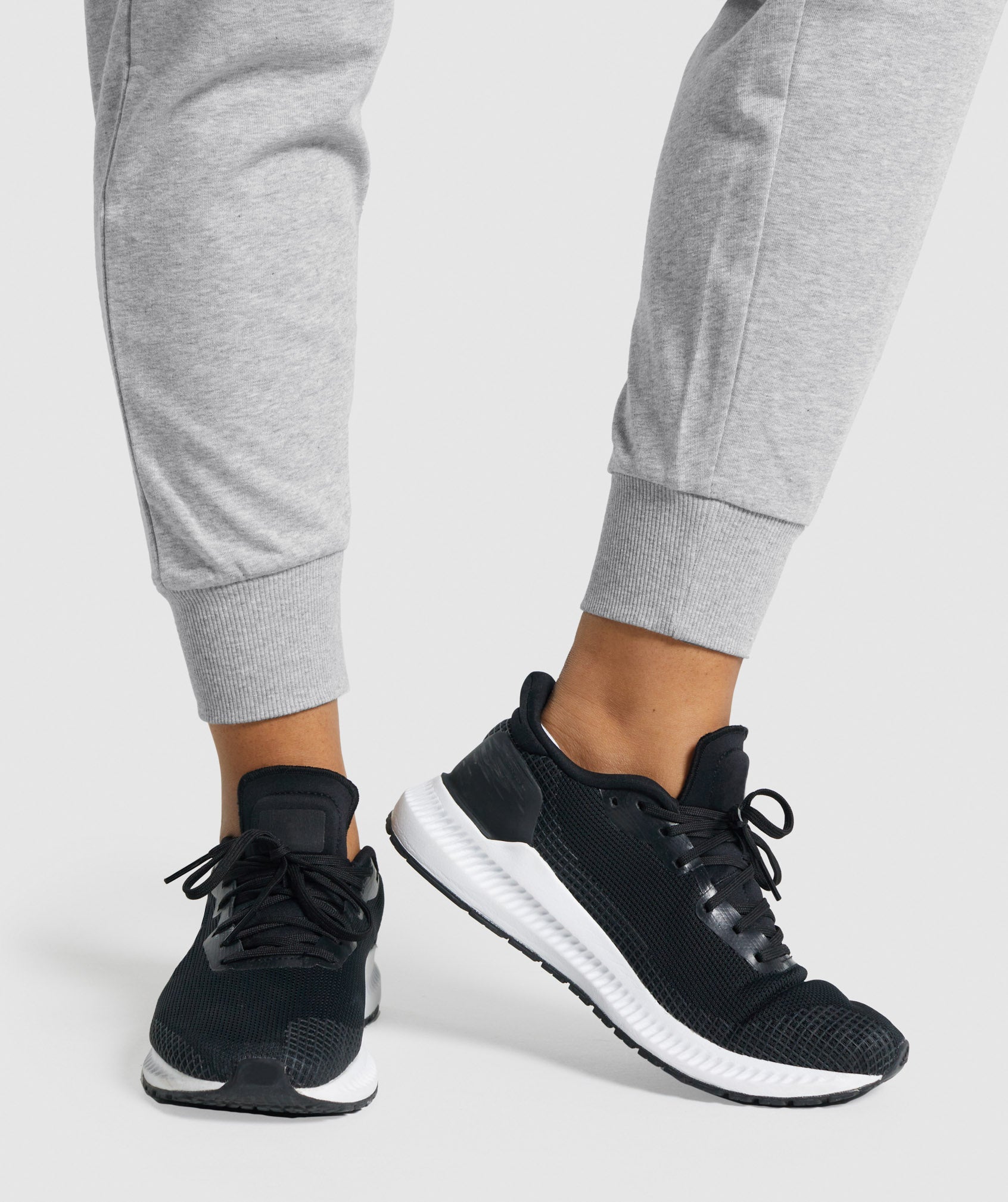 Training Joggers in Light Grey Marl