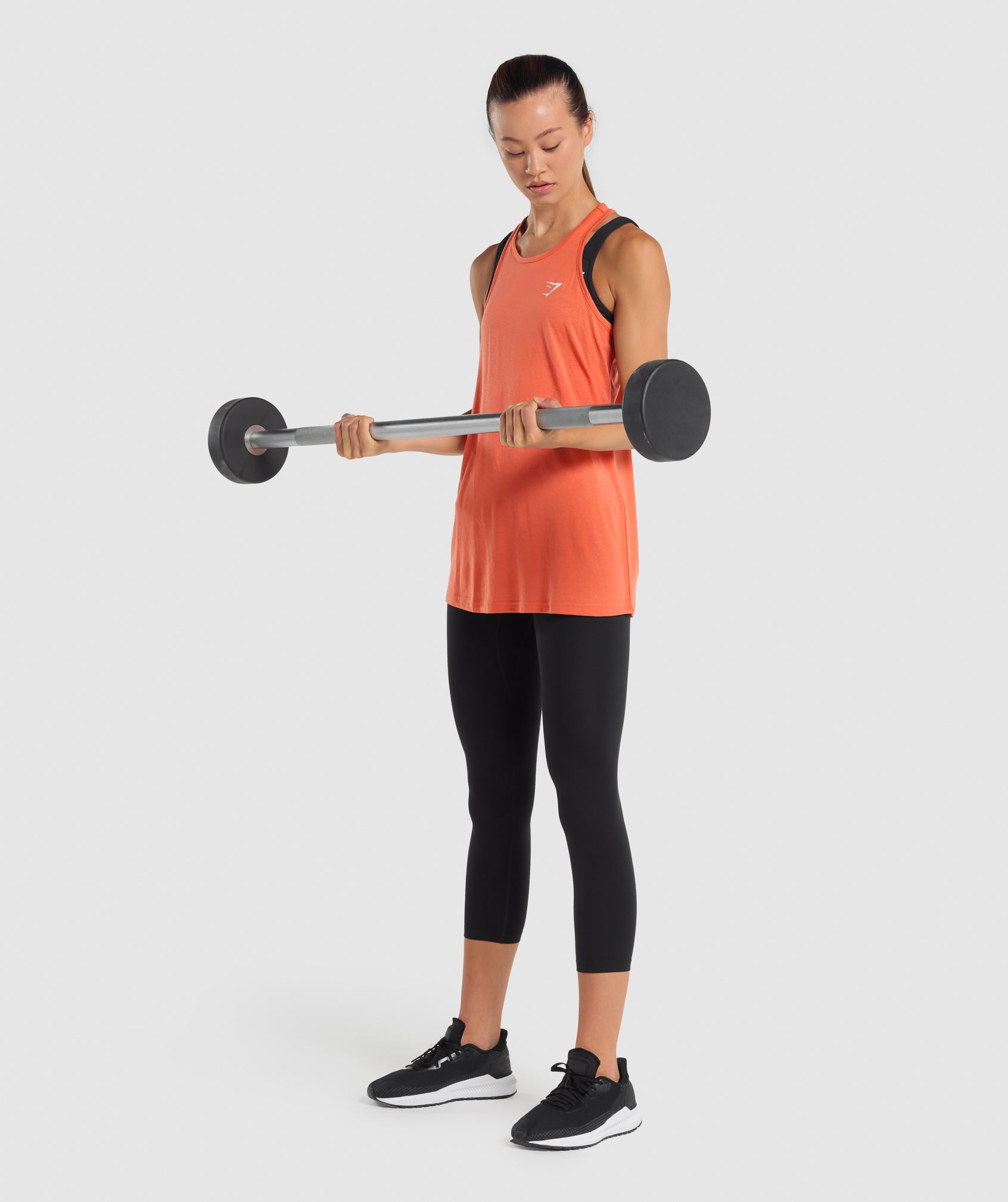 Training Oversized Vest in Orange