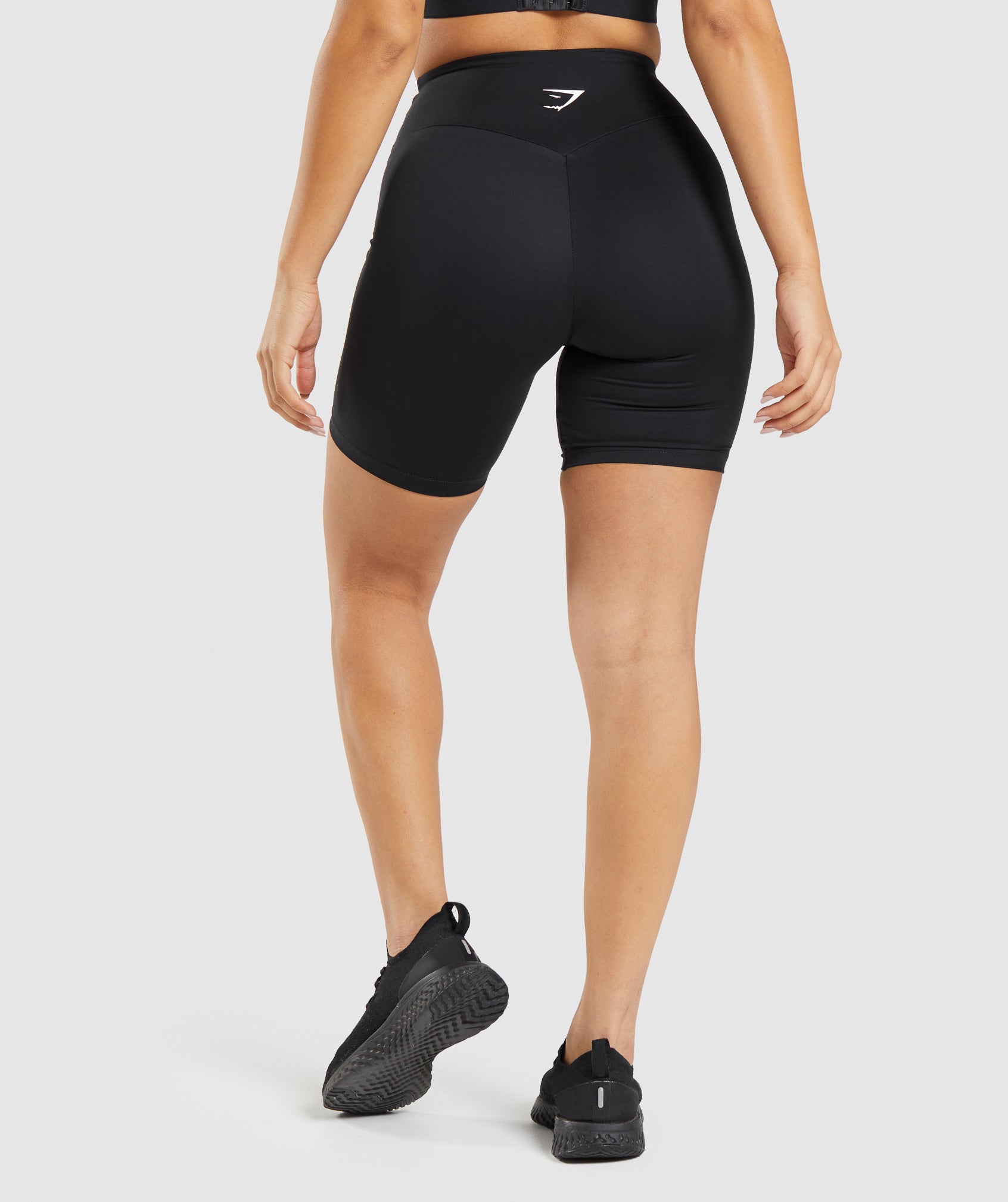 Training Cycling Shorts in Black - view 2