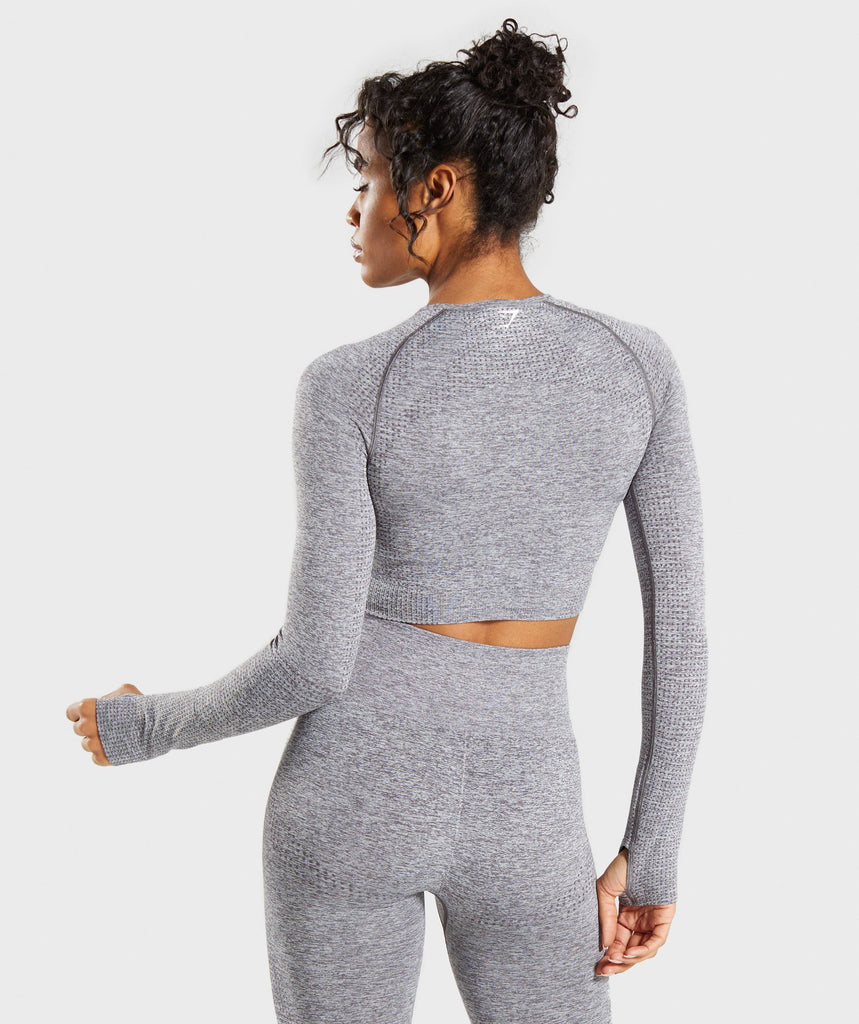 gymshark vital seamless leggings smokey grey marl