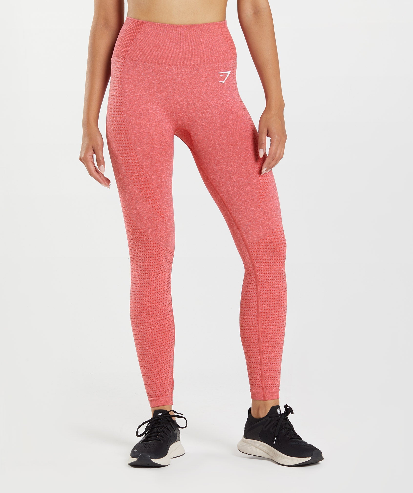 Vital Seamless 2.0 Leggings in Chilli Red Marl