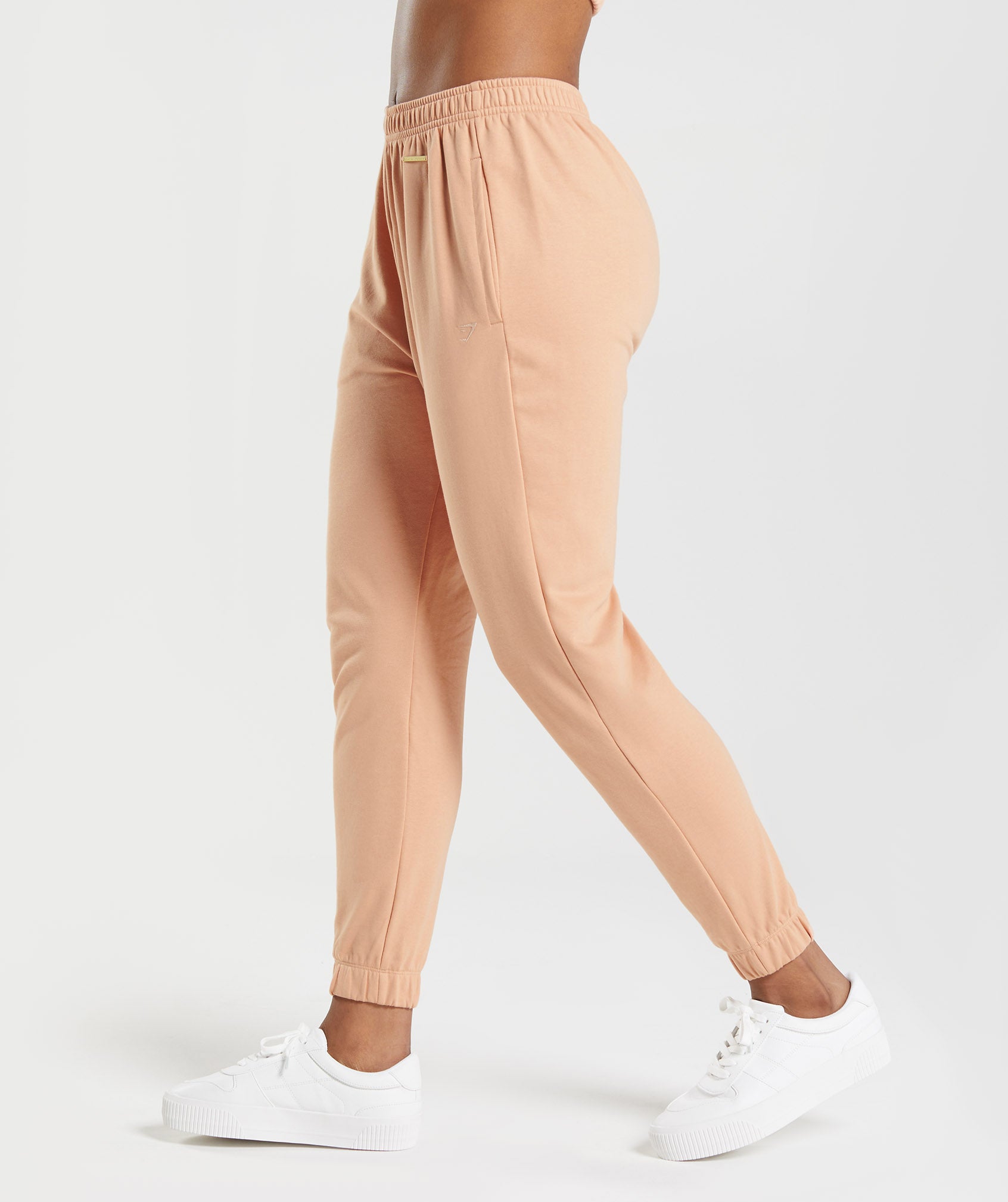 Whitney Loose Joggers in Sunset Beige