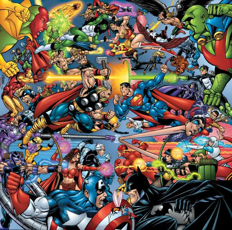 The Avengers vs Justice League
