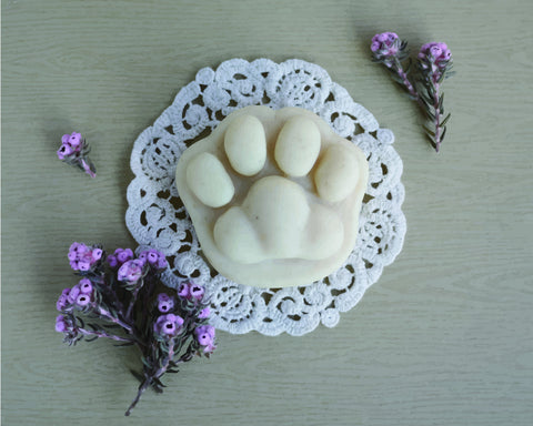 Pure Natural Cat Paw Shaped Soap