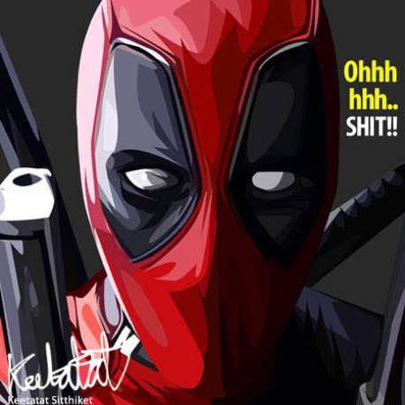 deadpool pop art