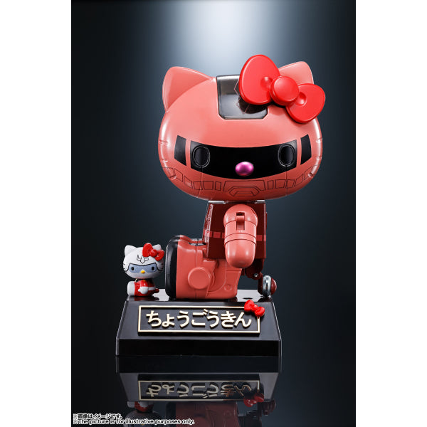 超合金chogokin Char S Zaku Ii X Hello Kitty 渣古x 吉蒂貓