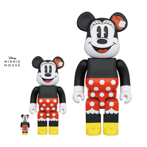 BE@RBRICK MINNIE MOUSE 100％ ＆ 400％ poac.jp