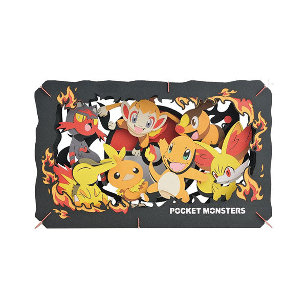 Pokemon Fire 7 Monsters Pt L07 Craft Kit Paper Theater Cartoon Gift Up Next Hk