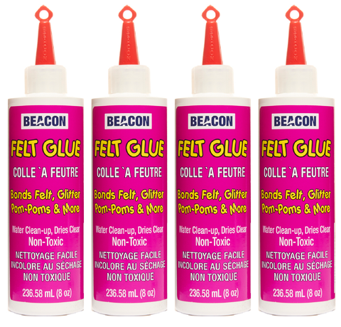 Beacon 3 In 1 Craft Glue - Clear Acid-Free Waterproof Instant Grab Fast Dry  Formula 8oz 