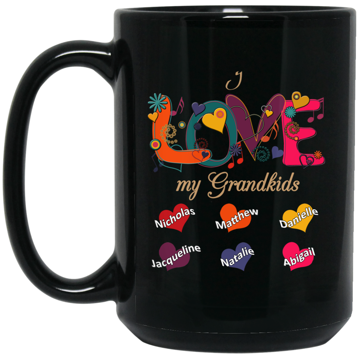 Download Love My Grandkids - Personalized Mugs - Gifts4family