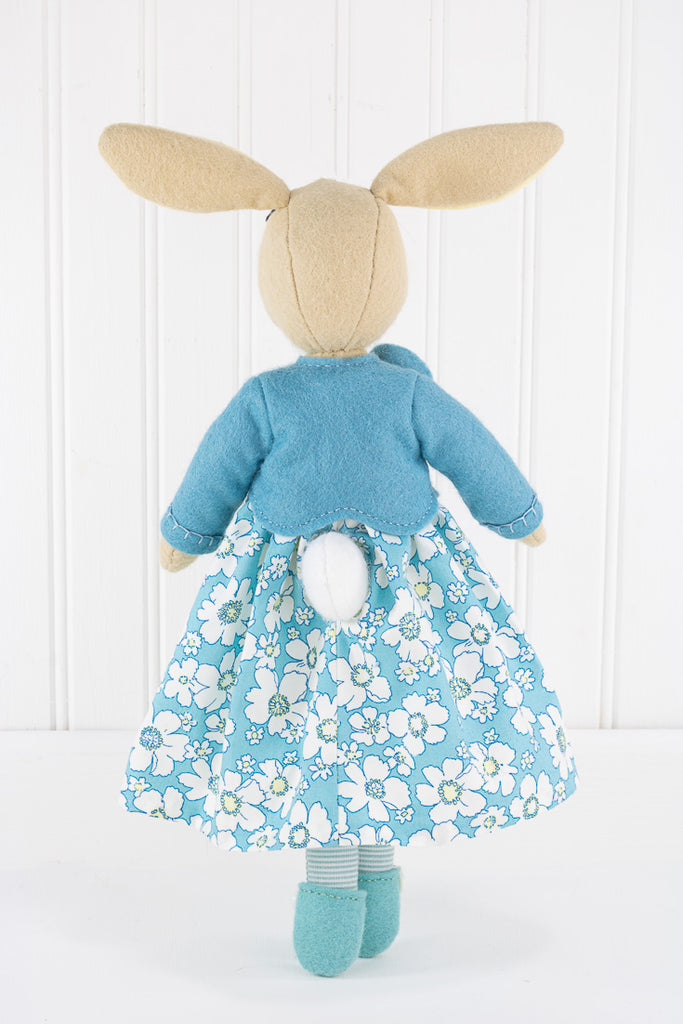 Tabitha Rabbit doll sewing pattern – Tilly & Puffin