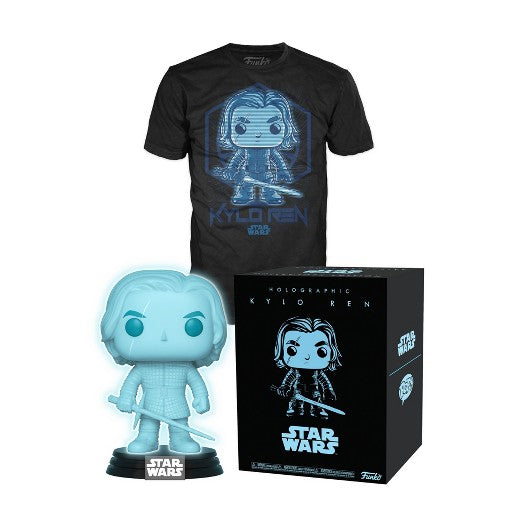 Star Wars - Kylo Ren Holographic POP! & T-Shirt