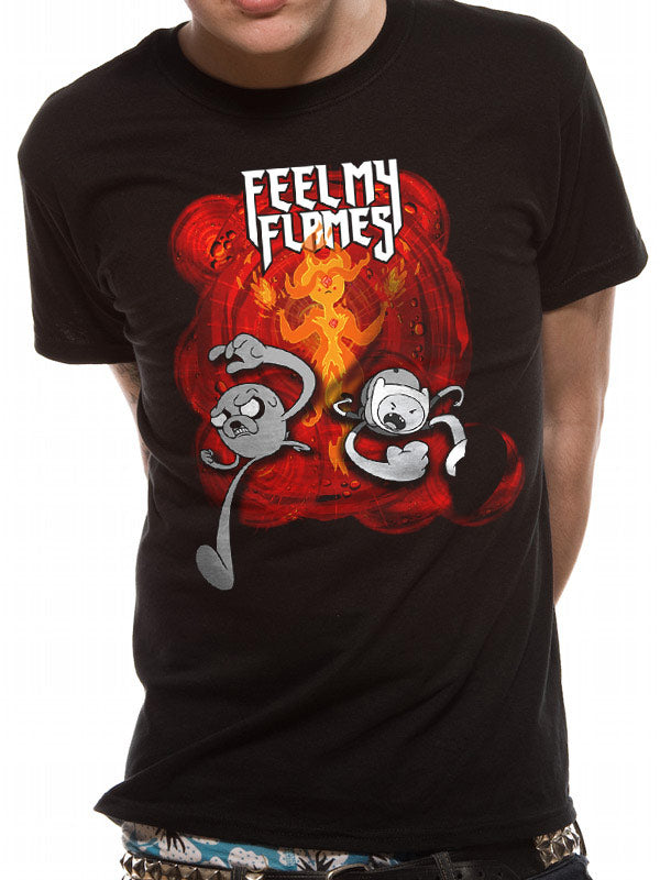 Adventure Time - Feel My Flames - Unisex T-Shirt