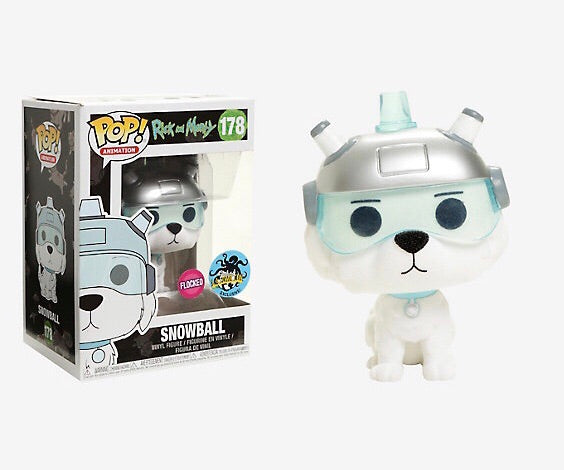 Rick and Morty - Snowball - Flocked - LACC (178)