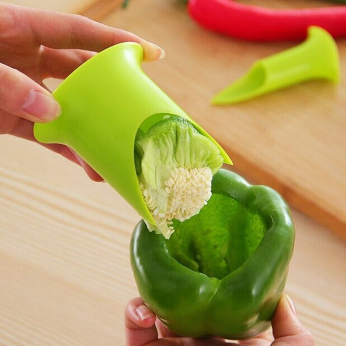 Pepper Capsicum Corer Seed Remover 2 Pcs Toyzor