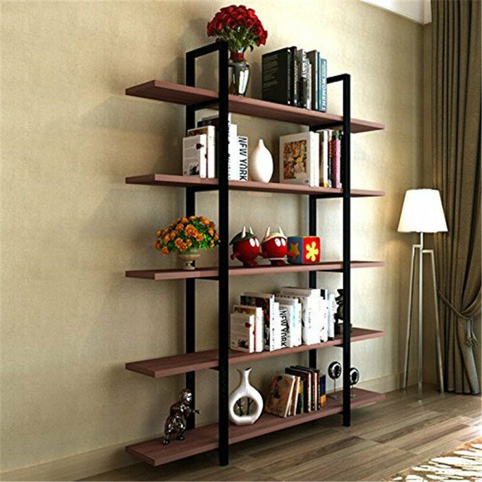 Modern Open Concept Home Office Etagere Display Shelf Bookshelf